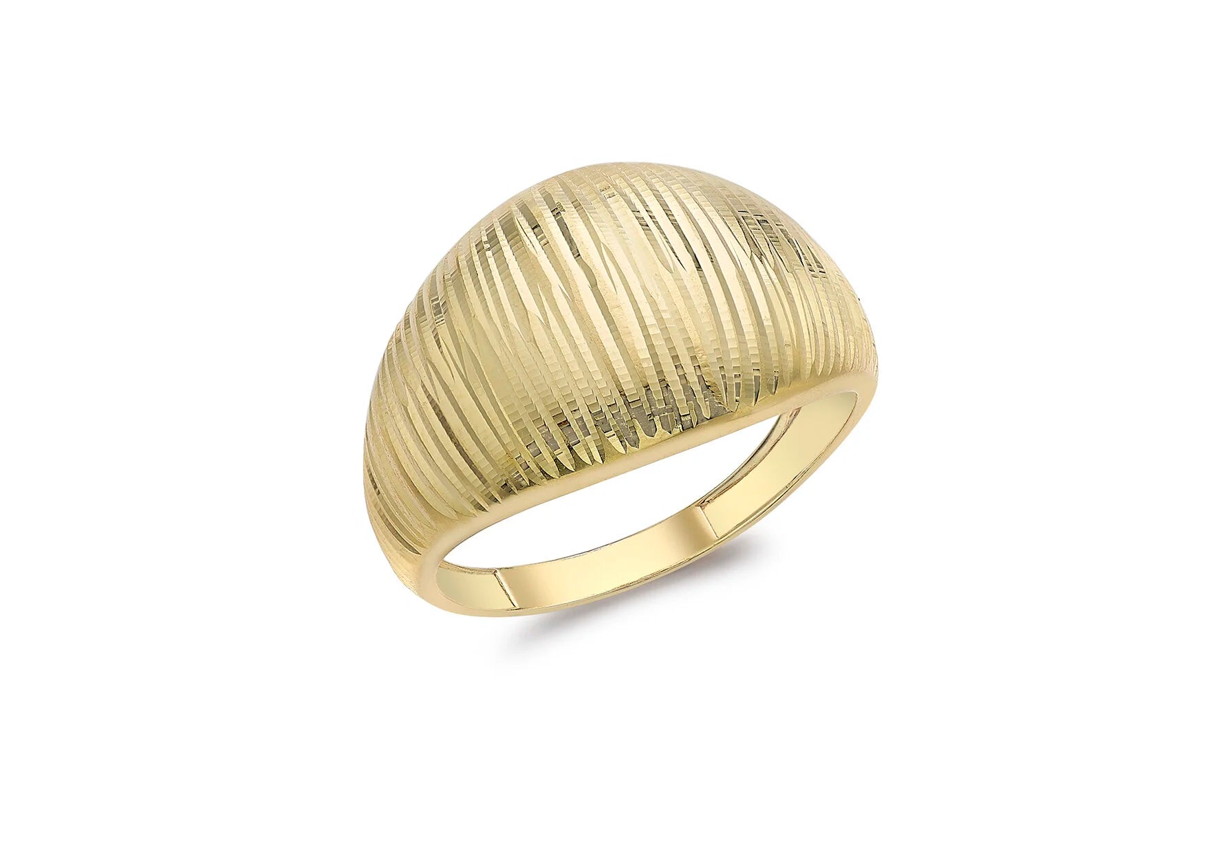 9ct Gold Dome Ring