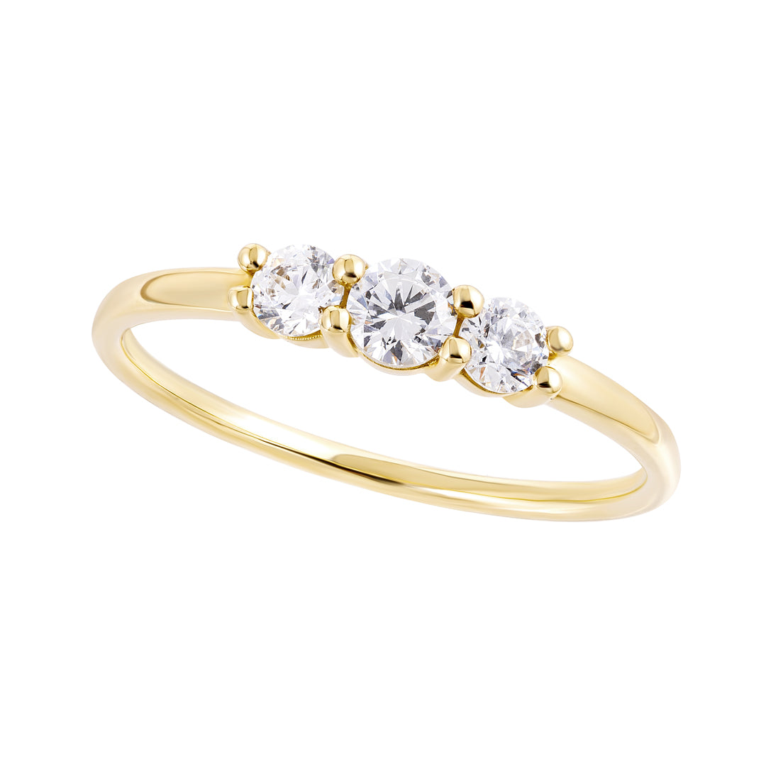 9ct Mini Trinity Ring