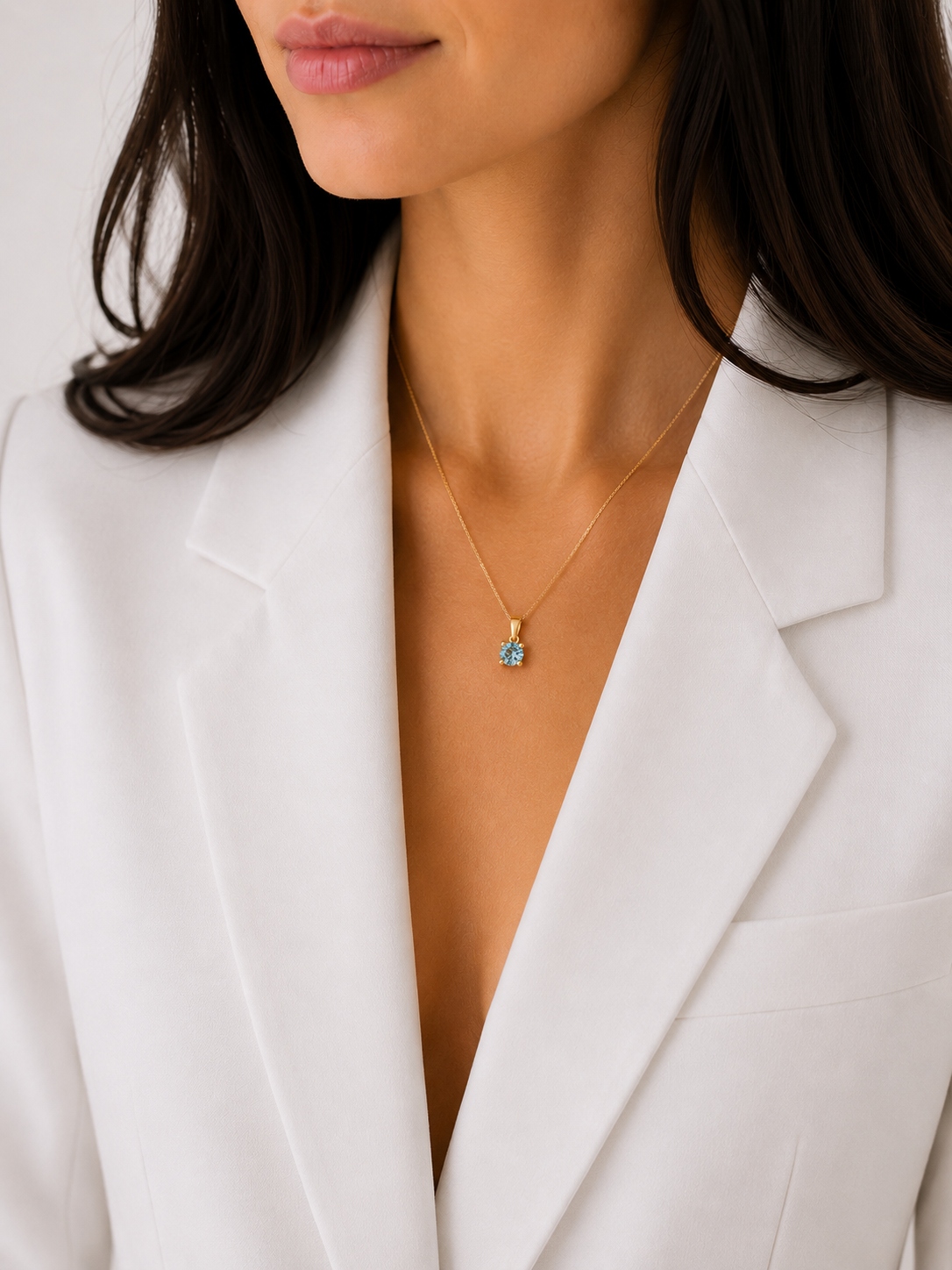 9ct Birthstone Pendant
