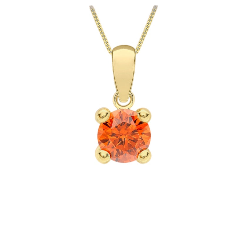 9ct Birthstone Pendant