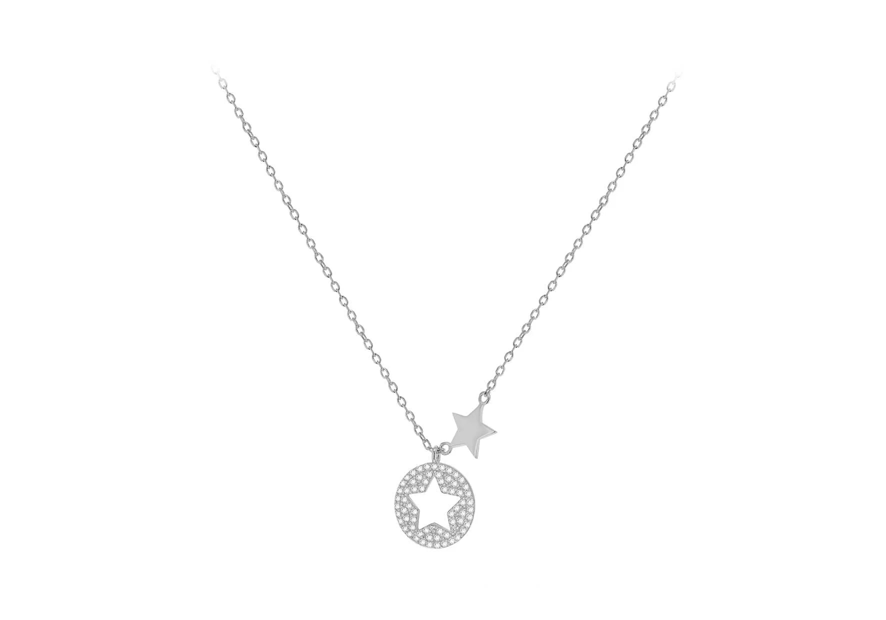 Silver Star Necklace