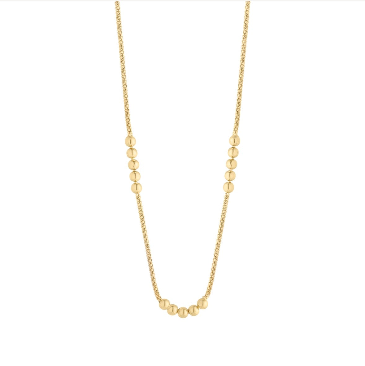 Gold Beaded Necklace