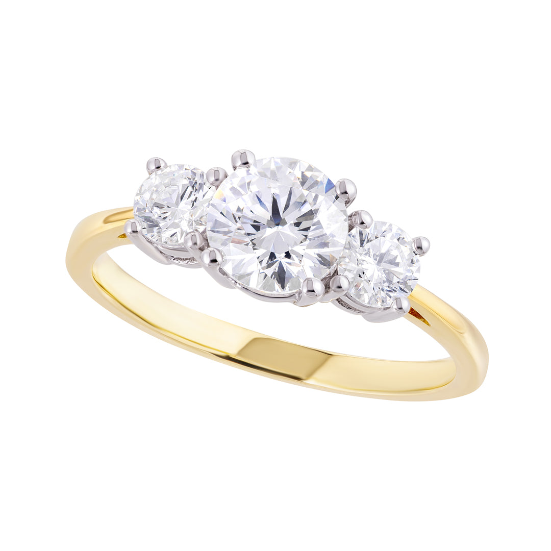 9ct Trinity Ring