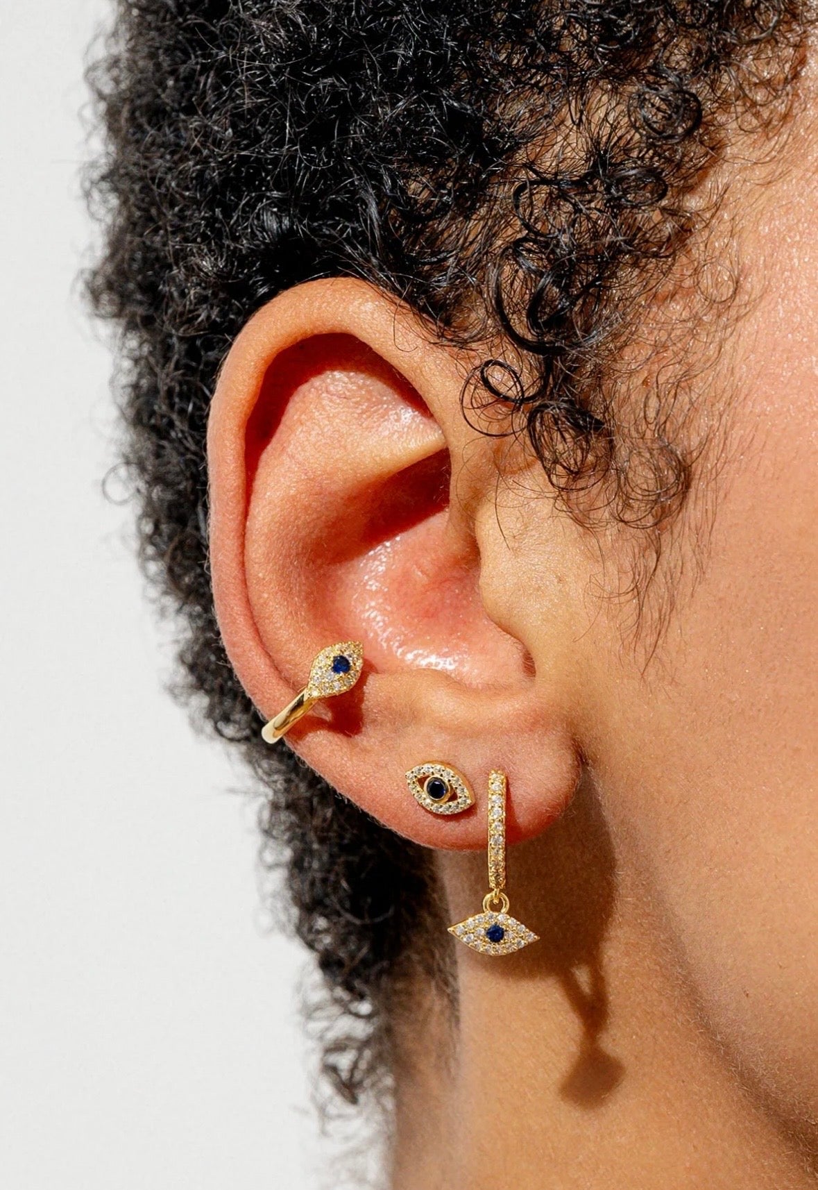 No Evil Eye Hoop