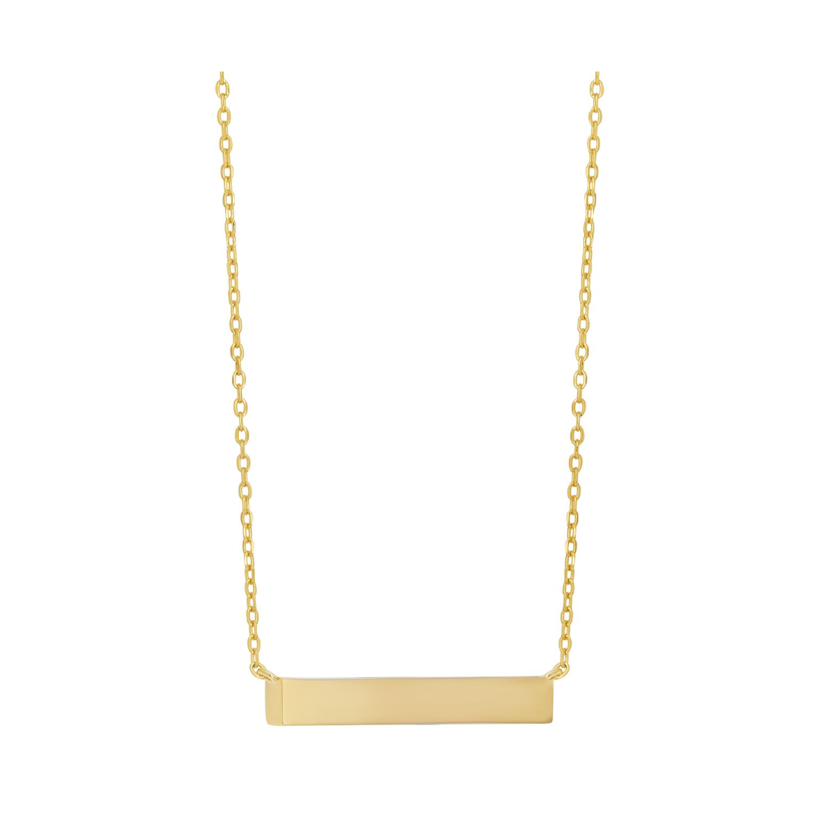 Gold Bar Necklace