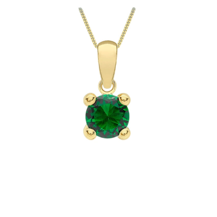 9ct Birthstone Pendant
