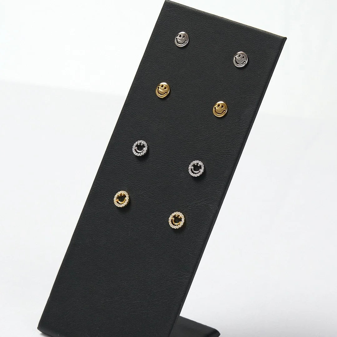 Gold Smile Stud