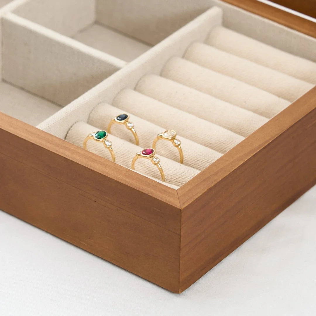 9ct Gold Trilogy Ring