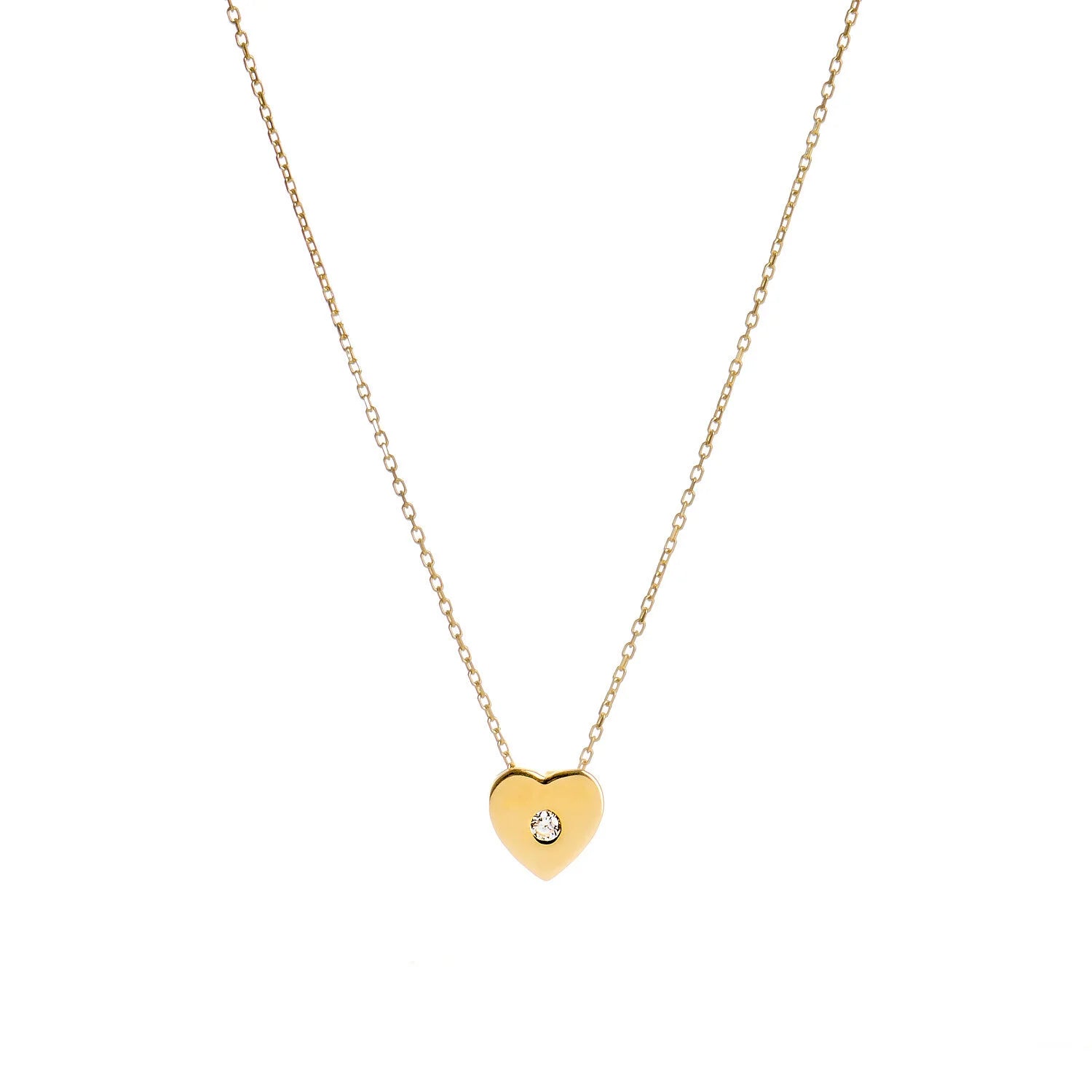 Diamond Heart Necklace