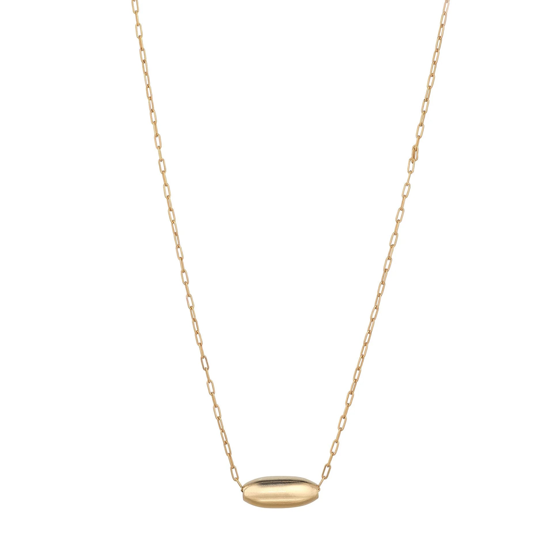 Bean Pendant Necklace
