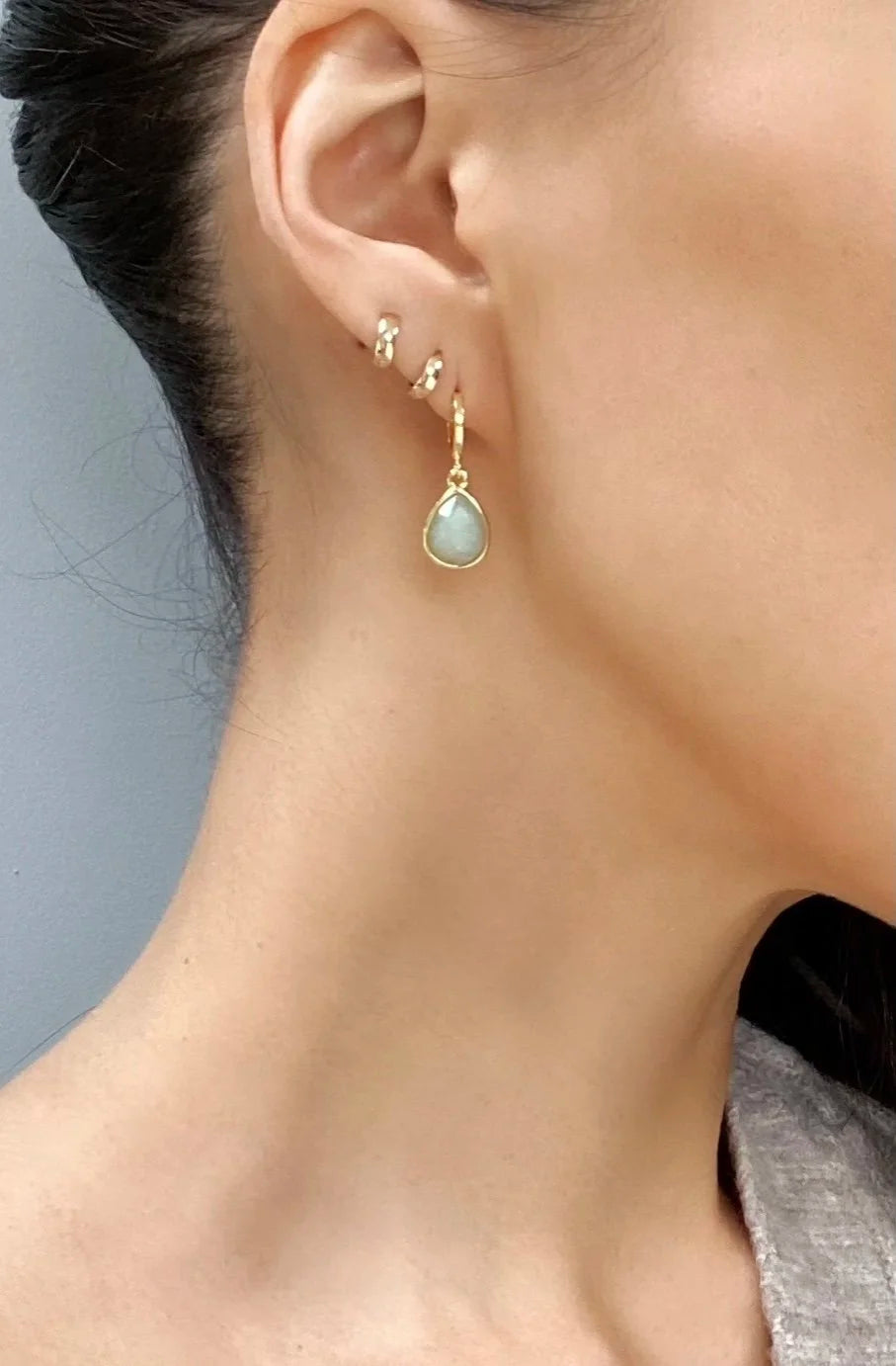 Amazonite Drop Earrings