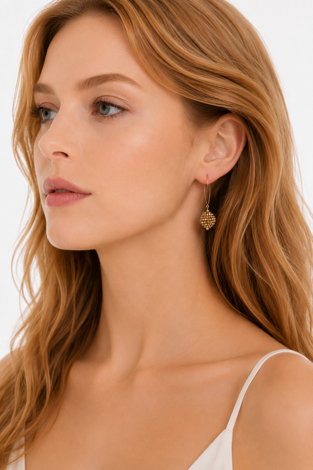 Mocha Cluster Earrings