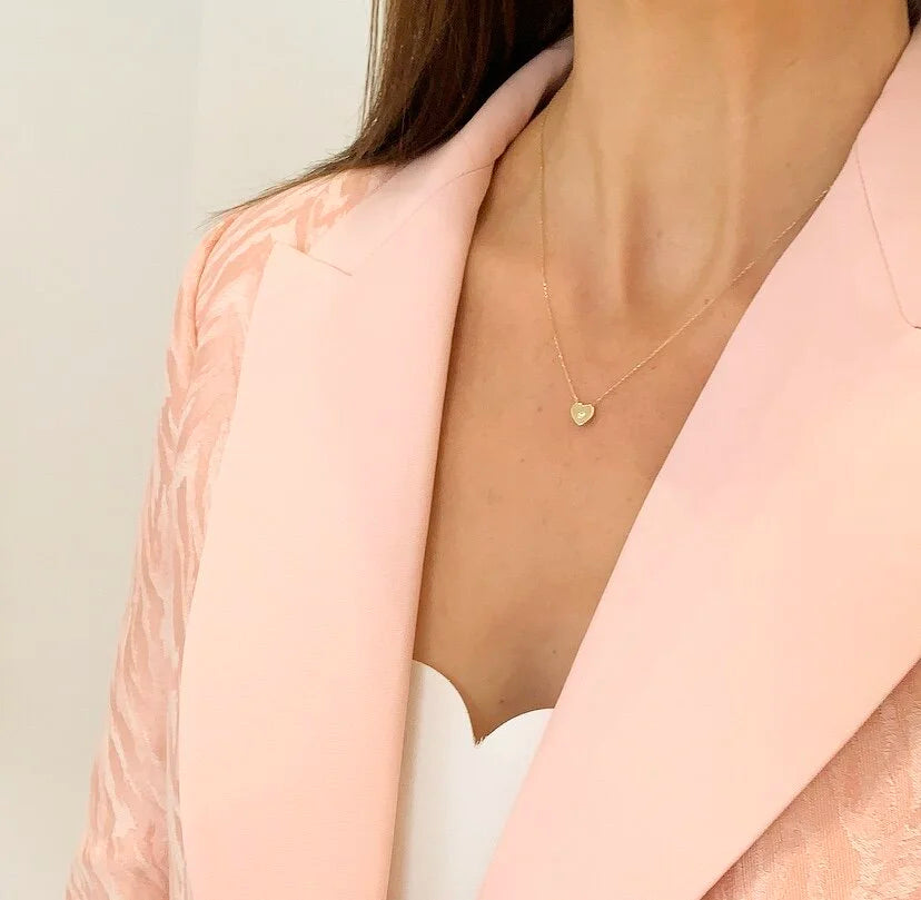 Diamond Heart Necklace