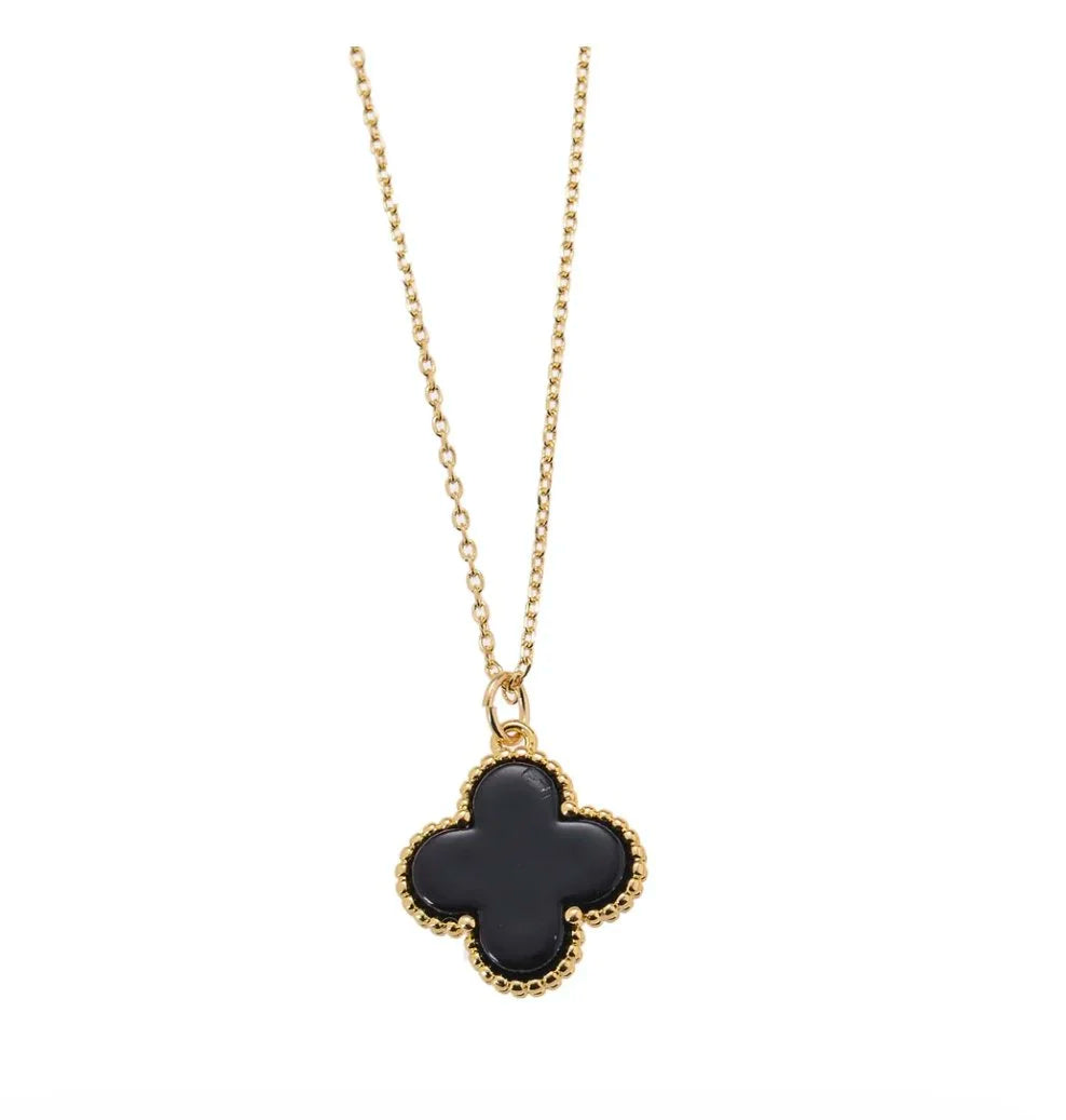 Black Clover Necklace
