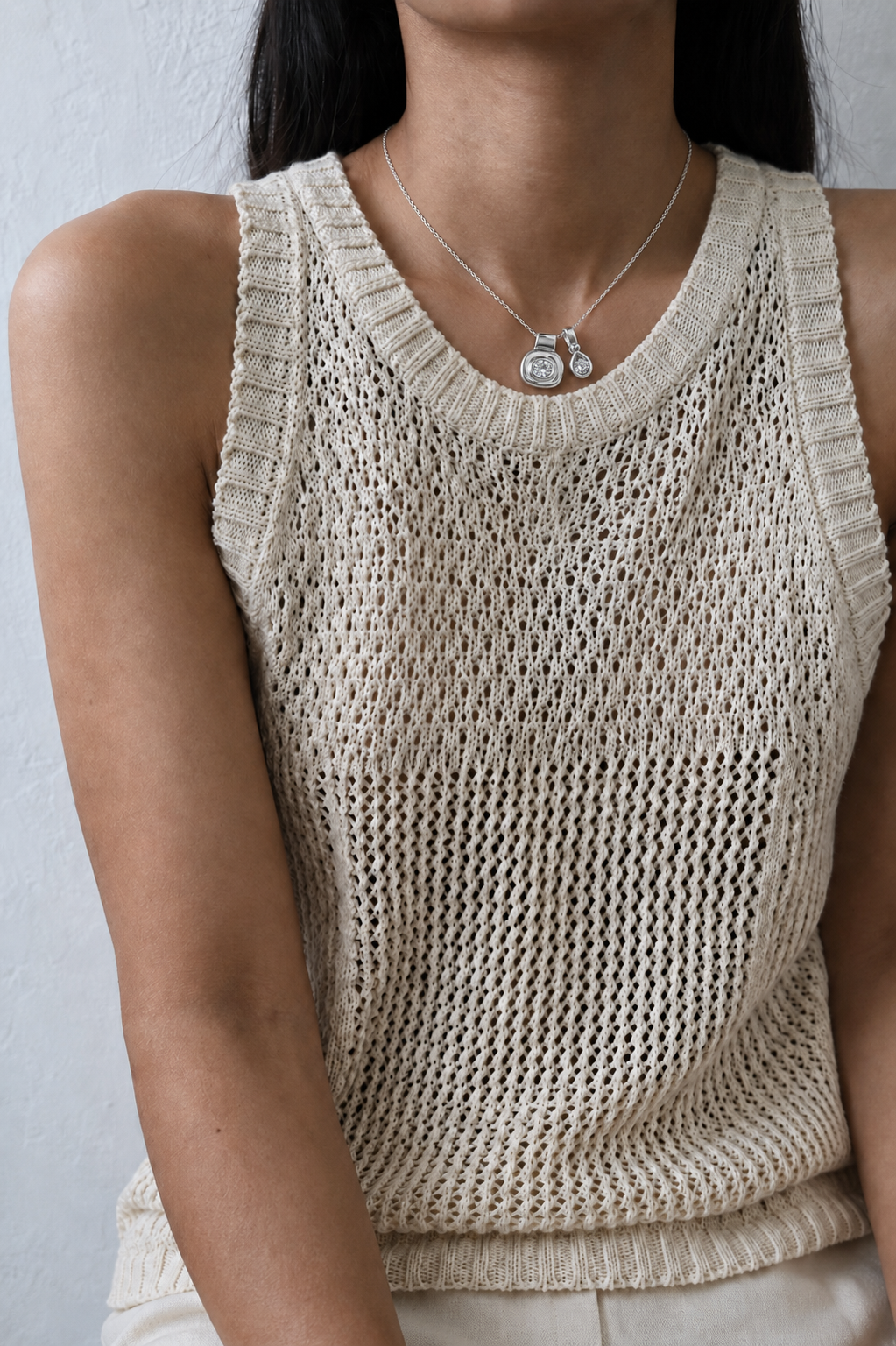 Bardot Necklace Silver