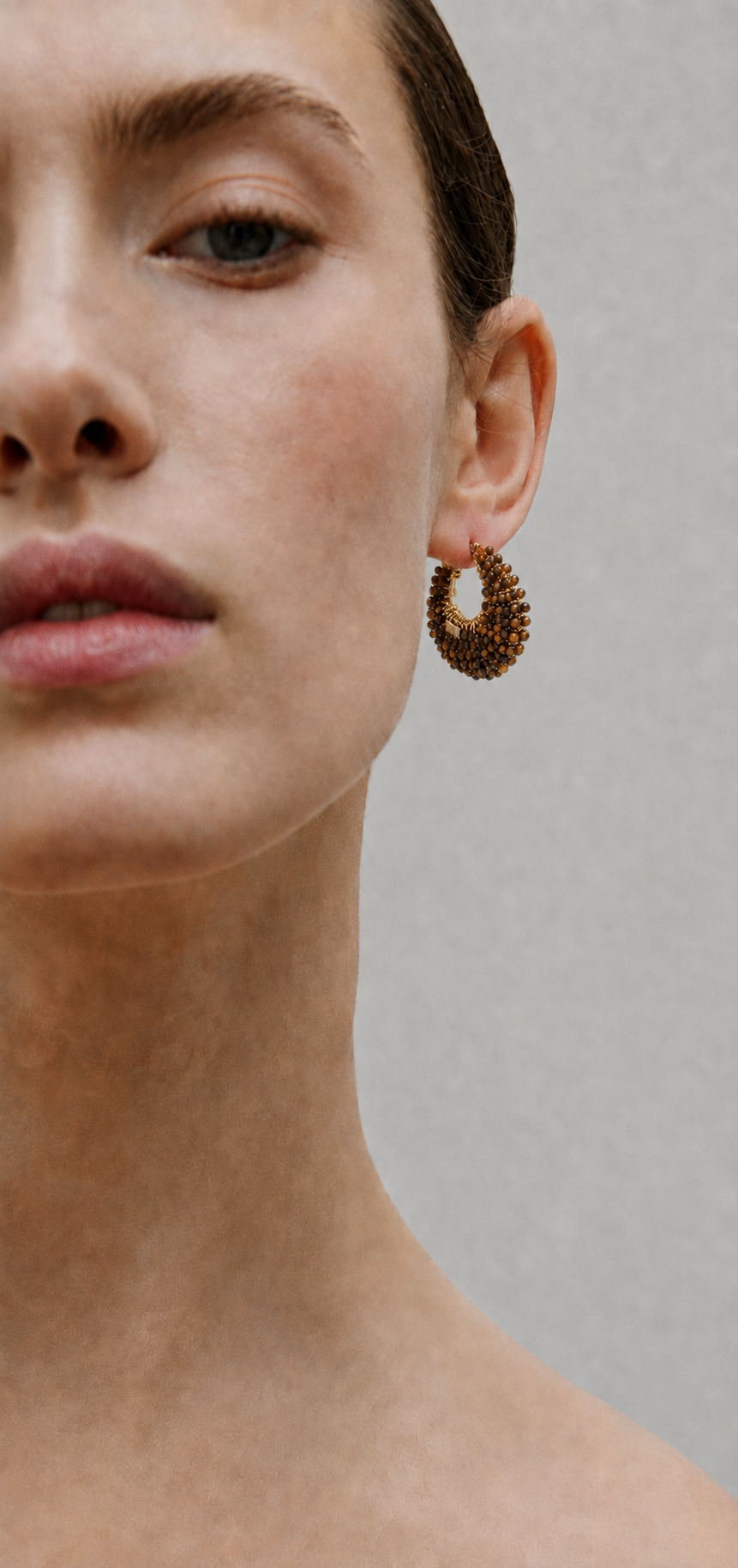 Izzia Earrings Tiger’s Eye