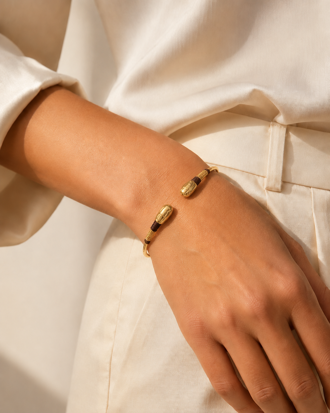 Duality Scaramouche Bangle Brown