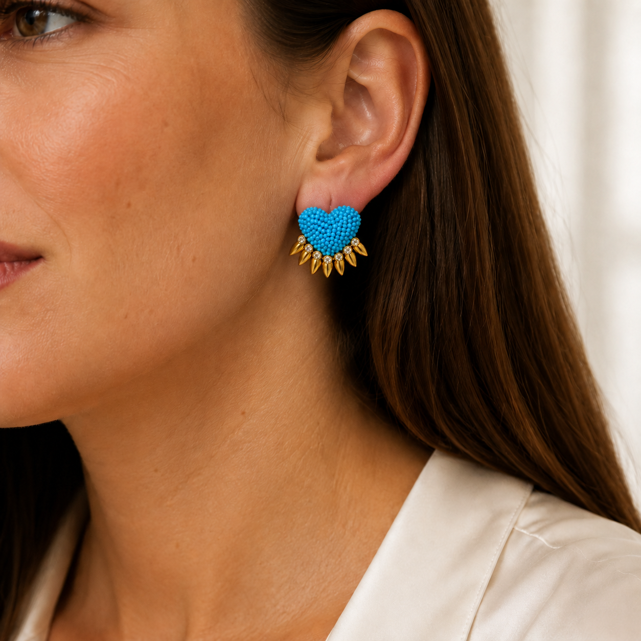 Danika Blue Earrings