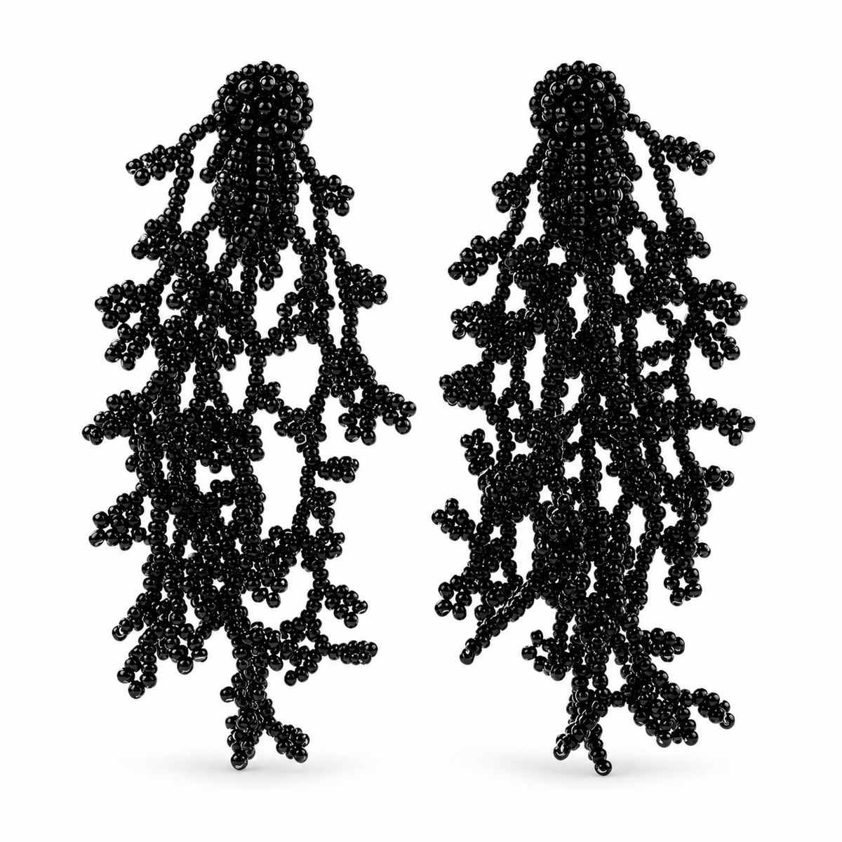 Black Marina Earrings