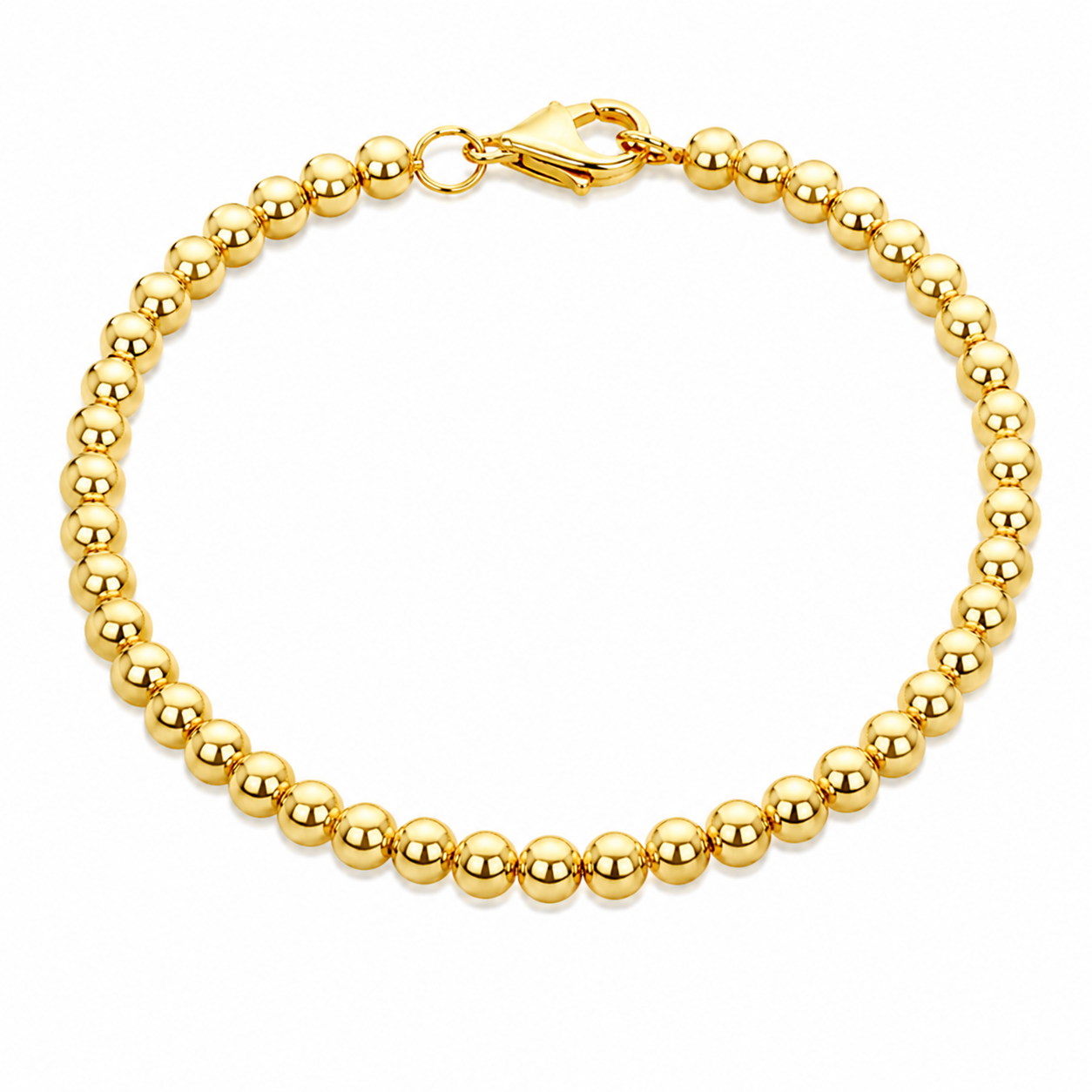 Gold Beaded Bracelet