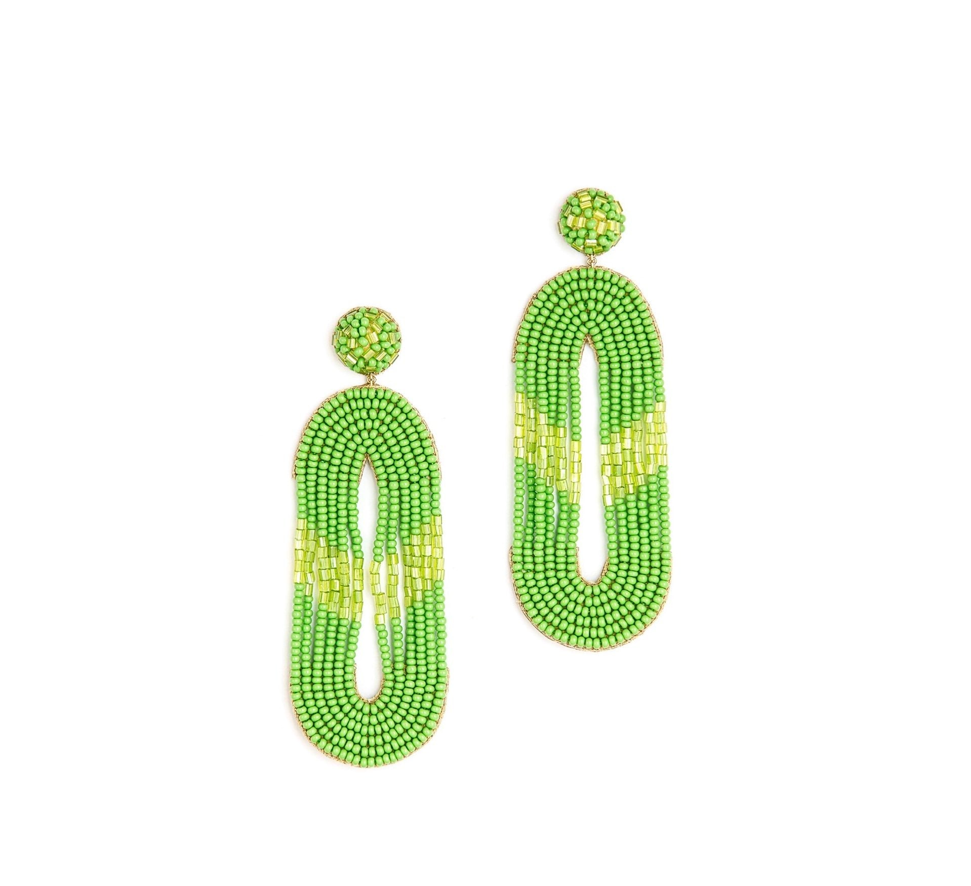 Olga Green Earrings