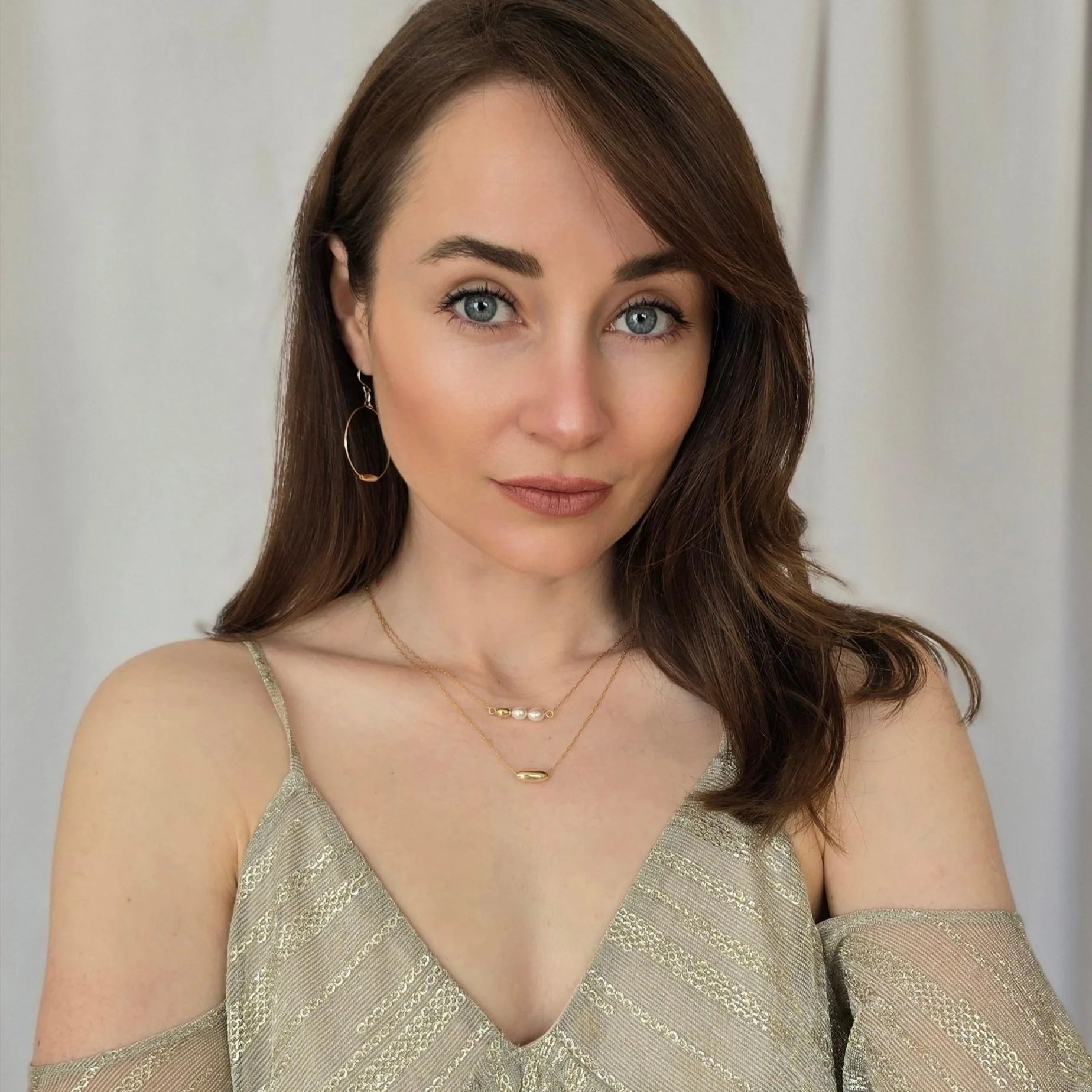 Bean Pendant Necklace