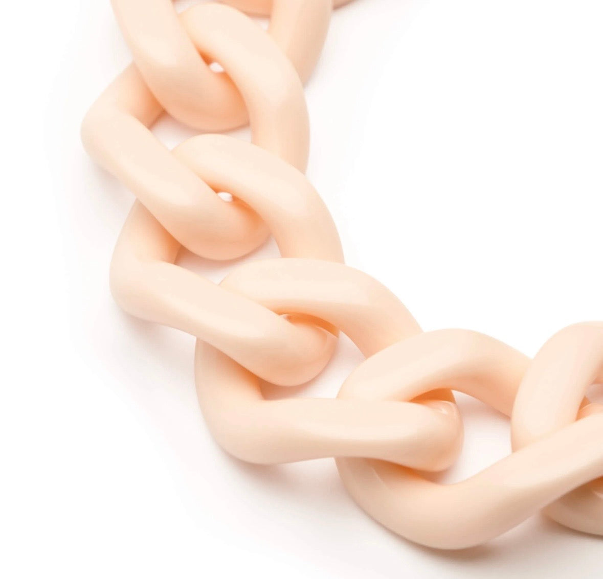 Flat Chain Bracelet Latte