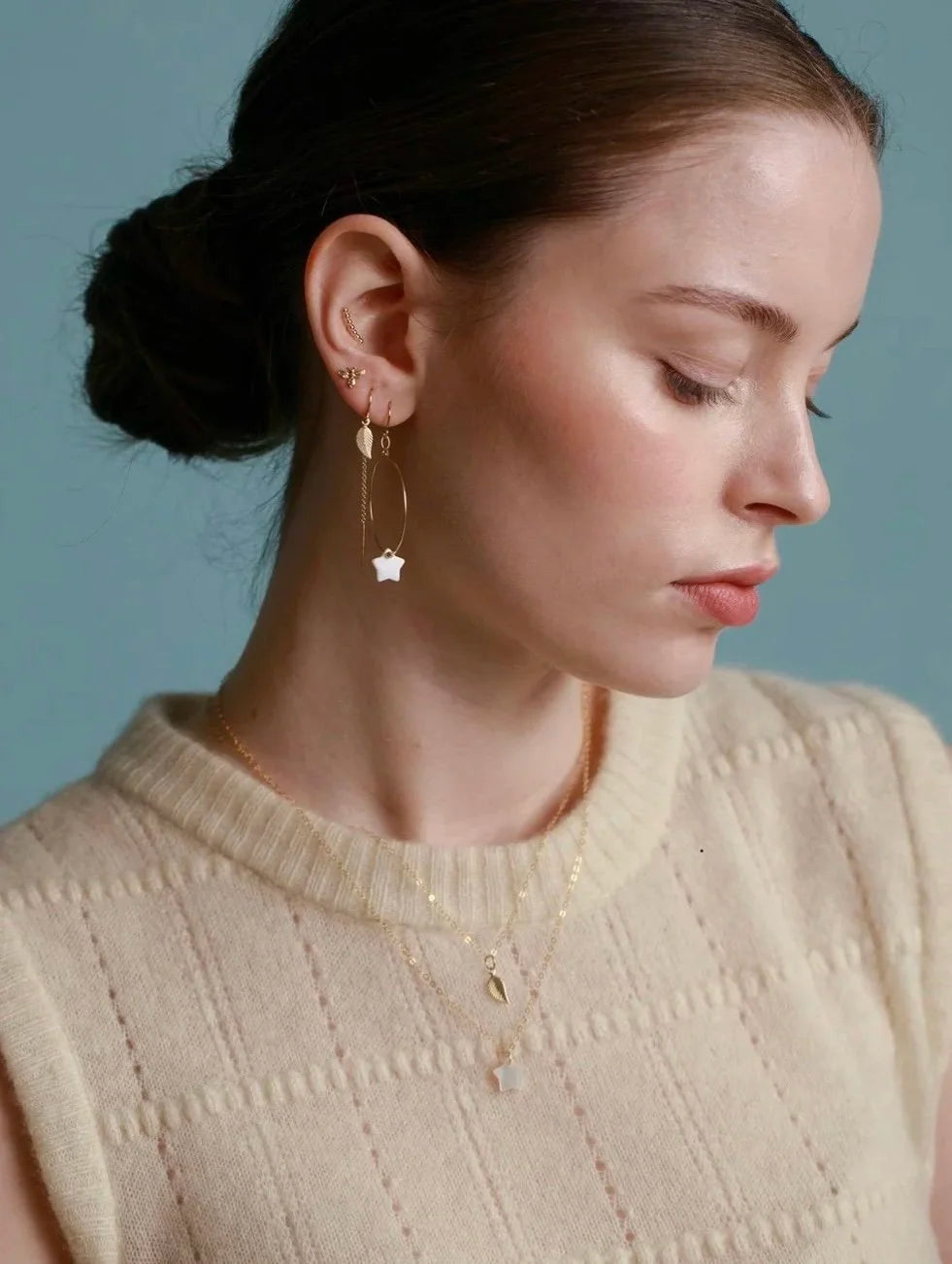 Shell Star Pendant Necklace