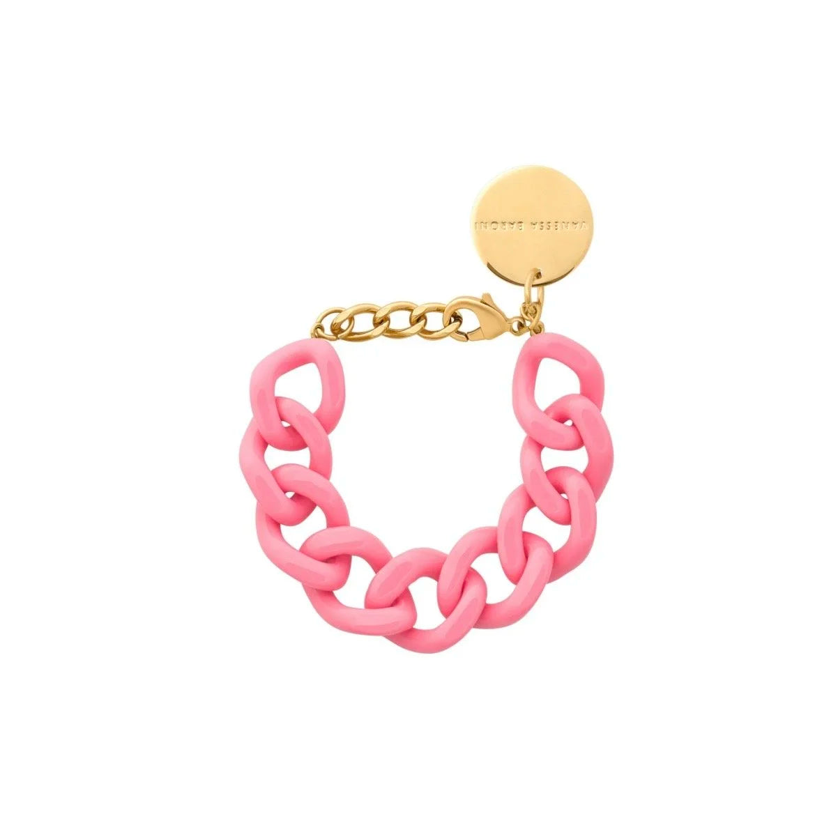 Flat Chain Raspberry Bracelet