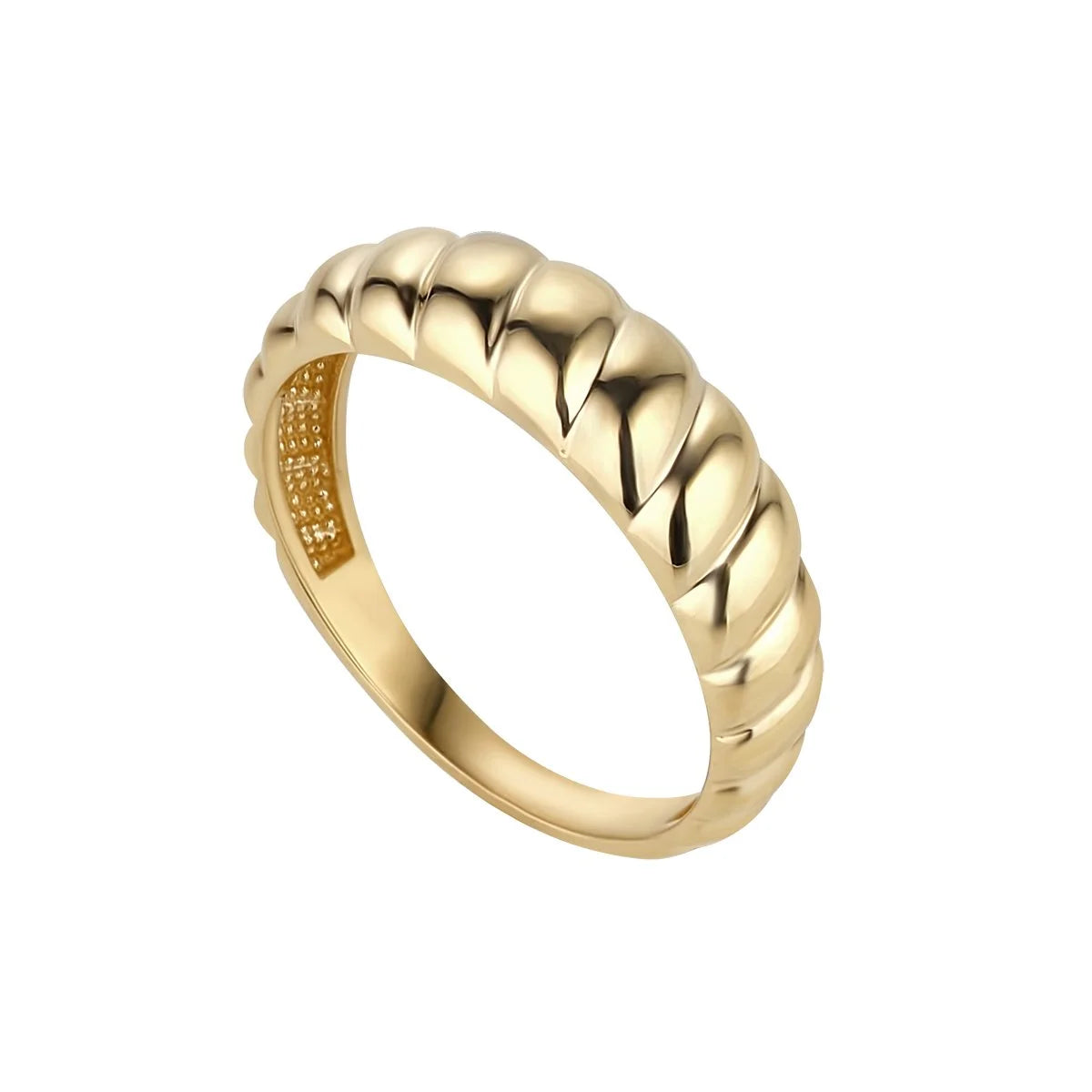 9ct Gold Croissant Ring