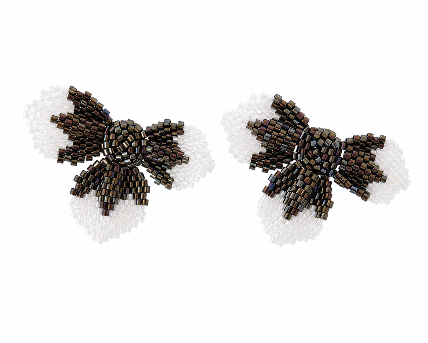 Midnight Orchid Studs