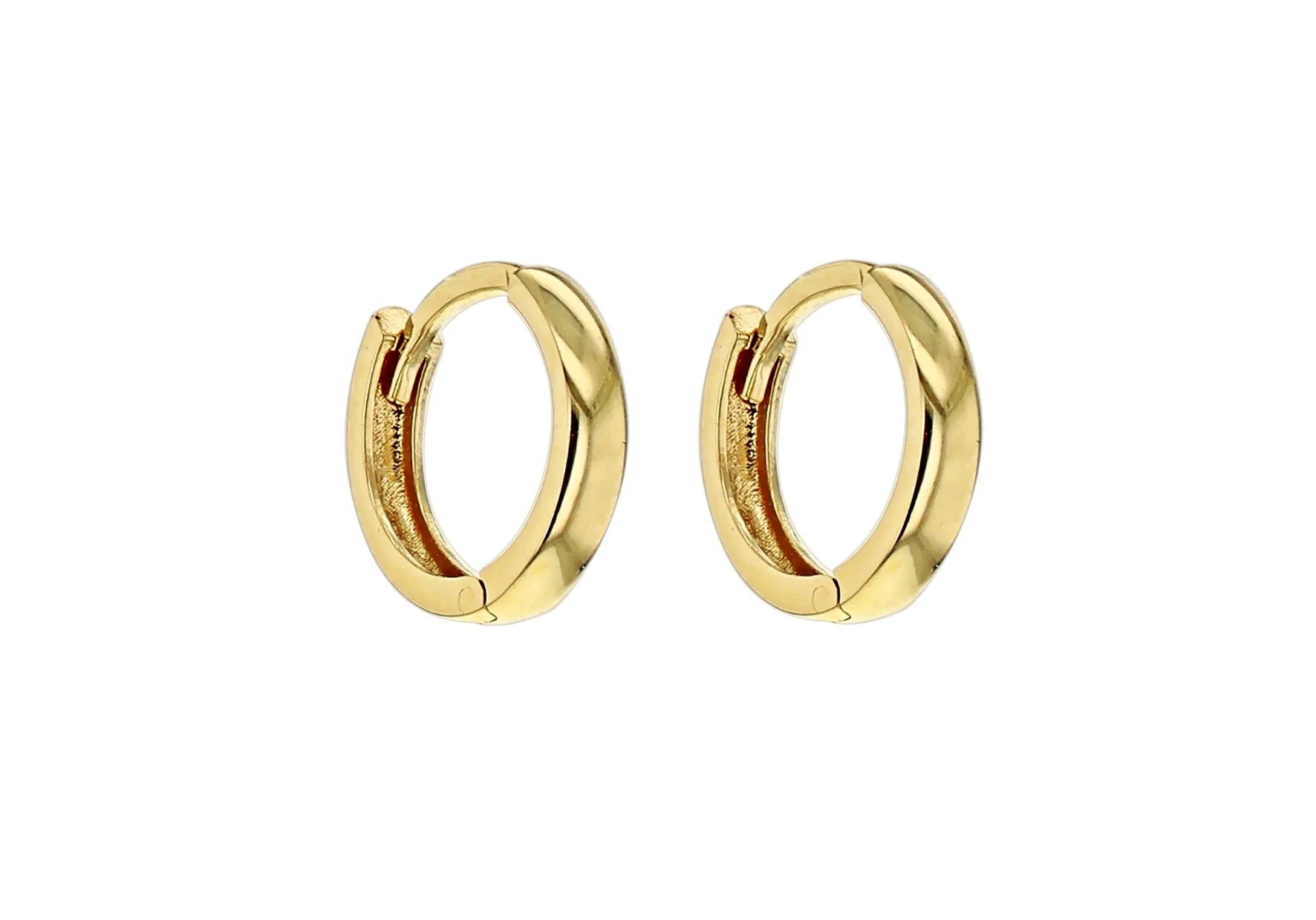 9ct Gold 11mm Huggie