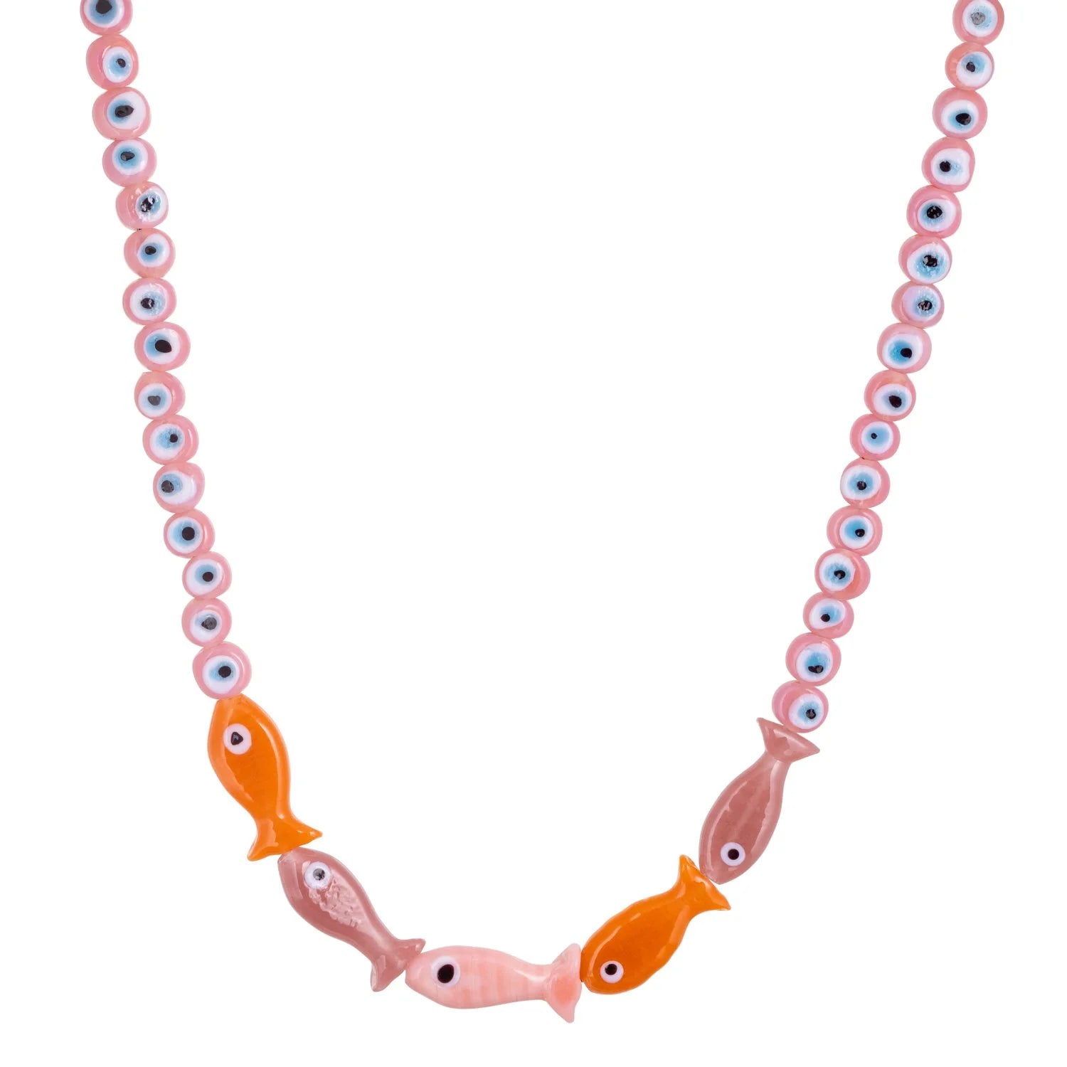 Sunset Sorbet Fish Necklace