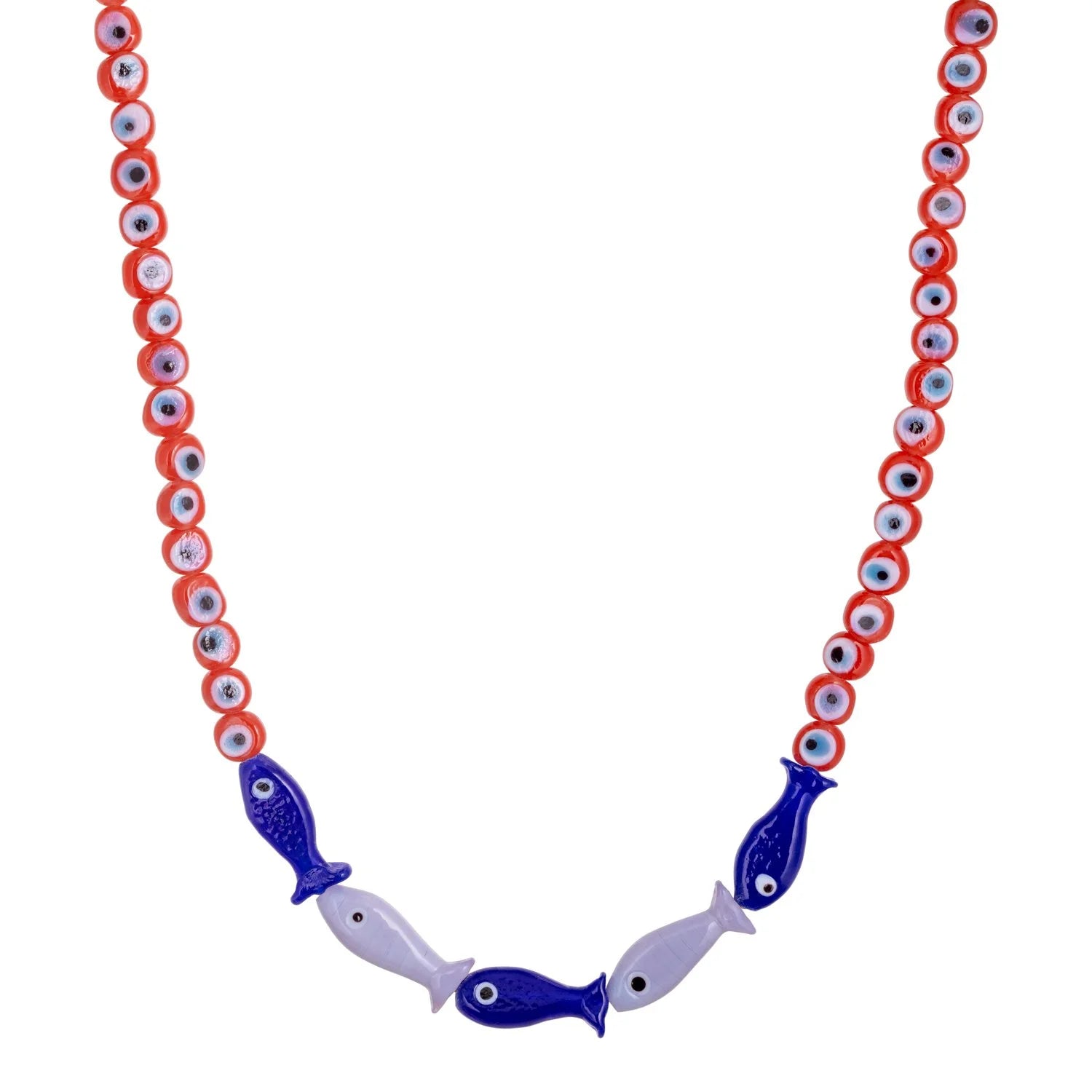 Ember Tide Fish Necklace