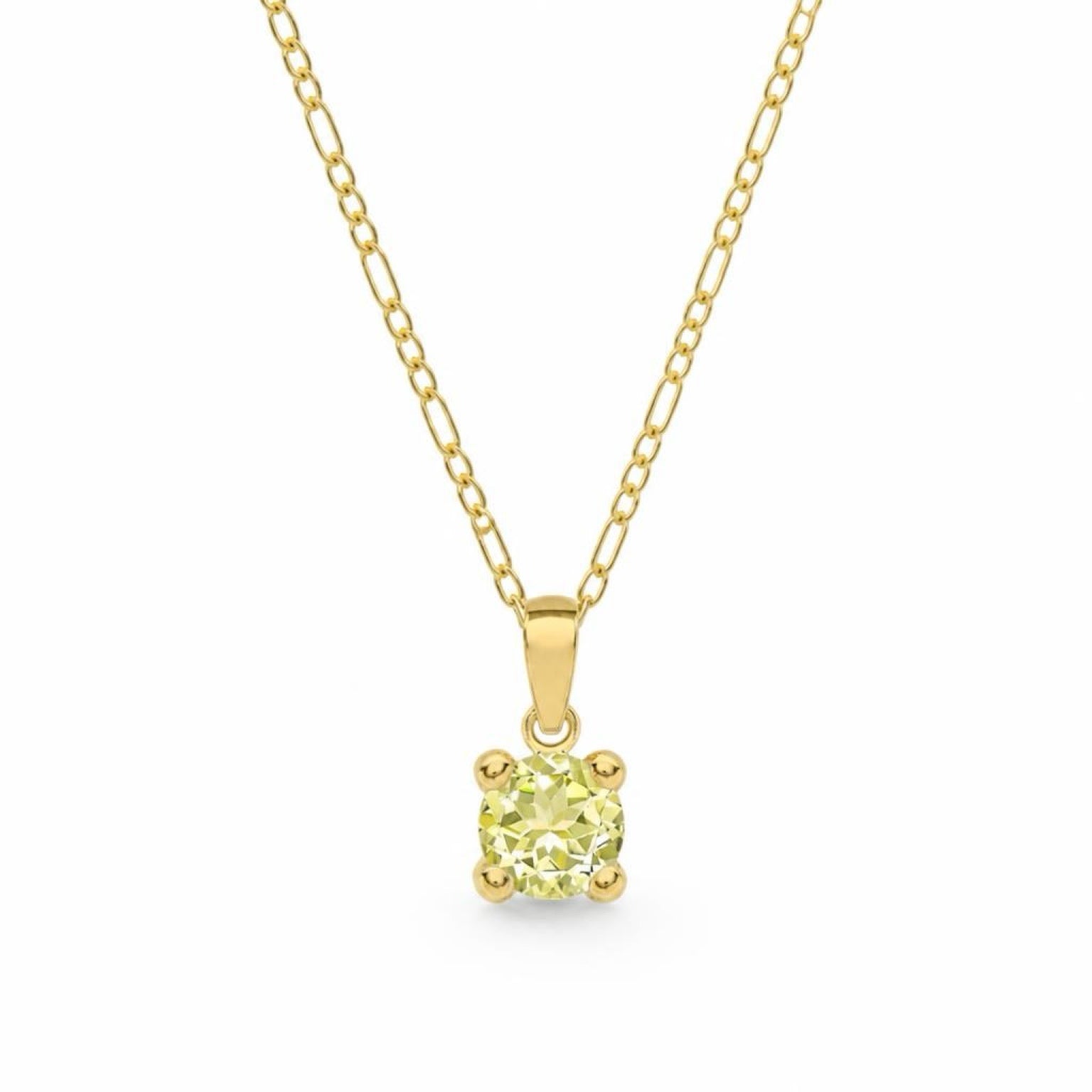 9ct Birthstone Pendant