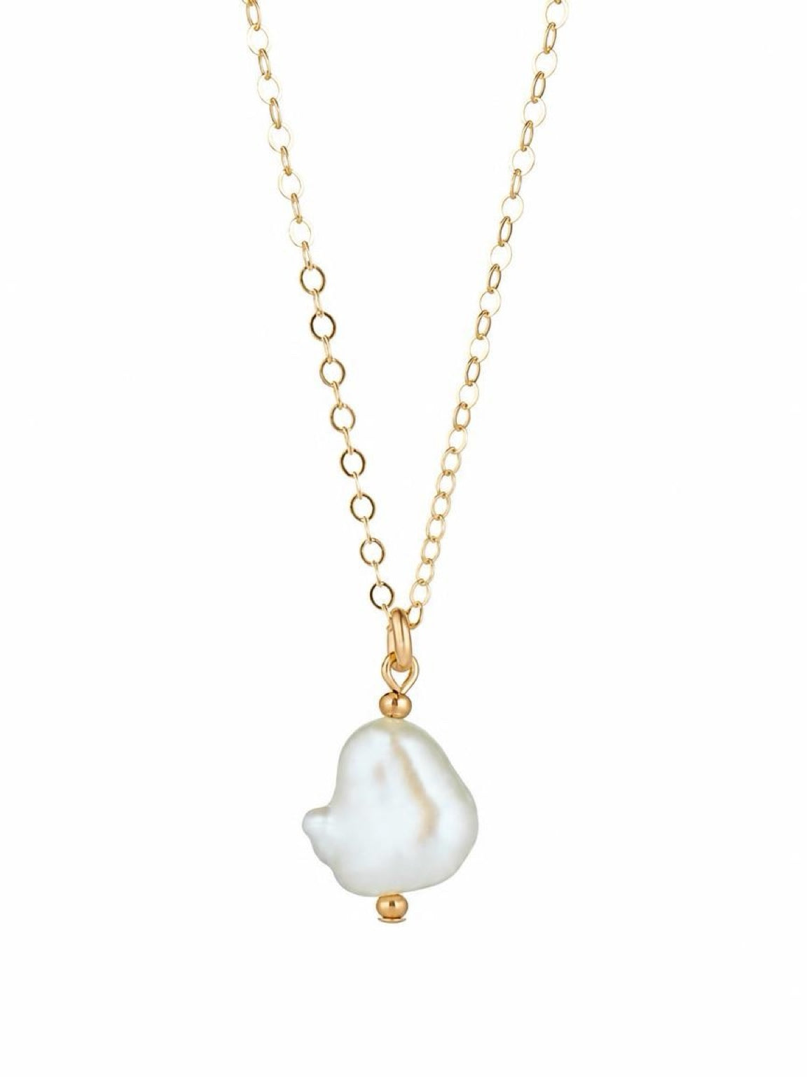 Baroque Pearl Pendant Necklace