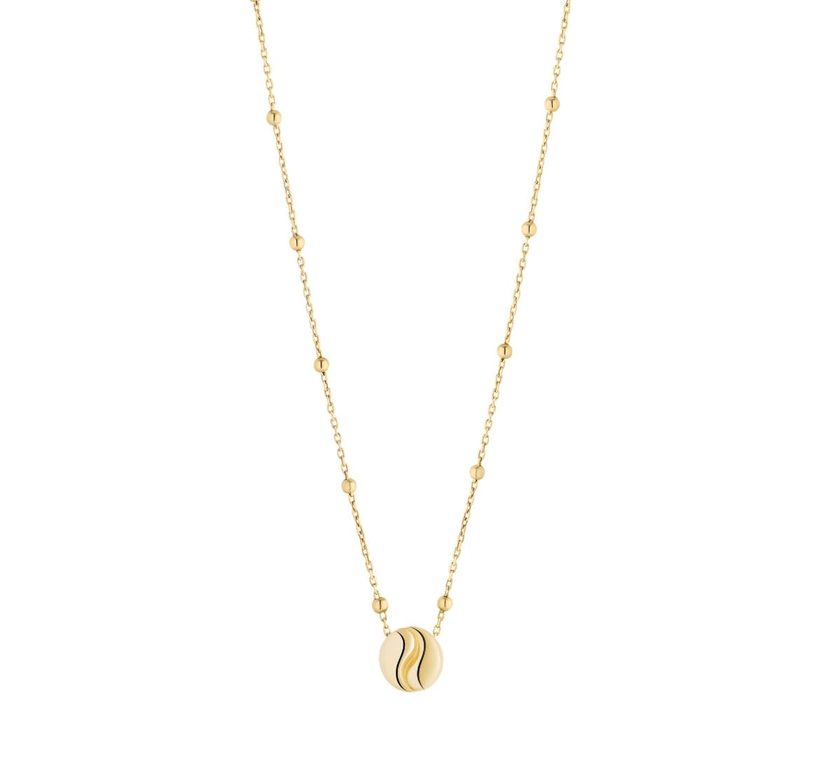 Gold Bean Necklace