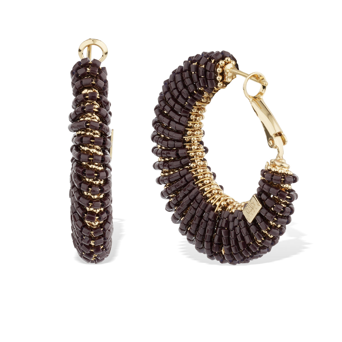 Izzia Earrings Brown
