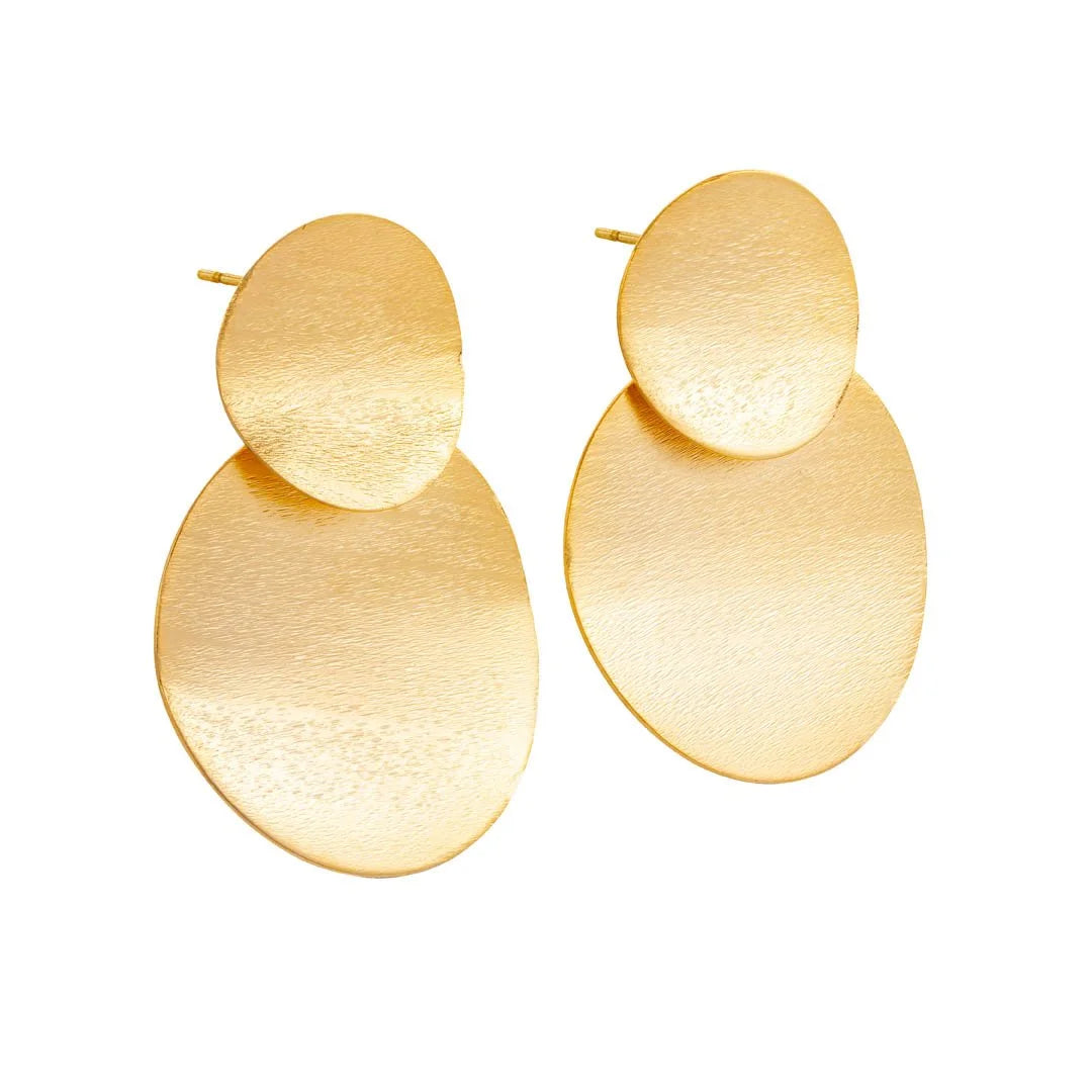 Double Disc Earring