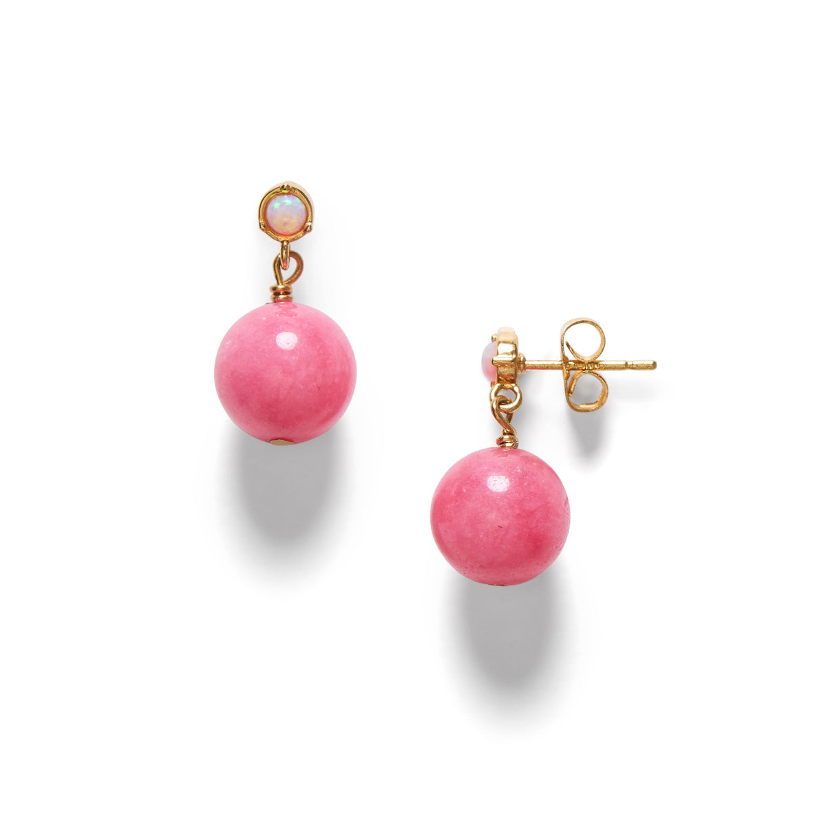 Ball Earrings Bubblegum