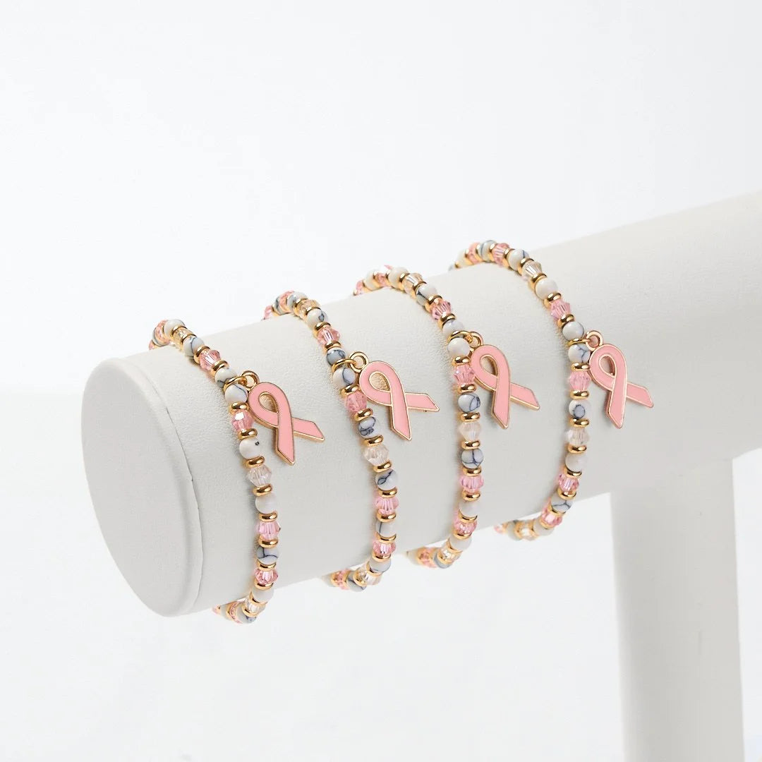 Pink Ribbon Bracelet