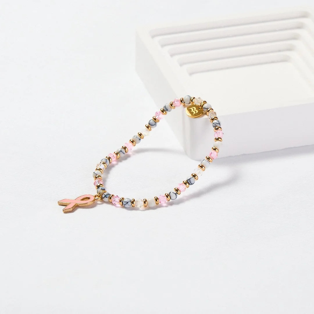 Pink Ribbon Bracelet