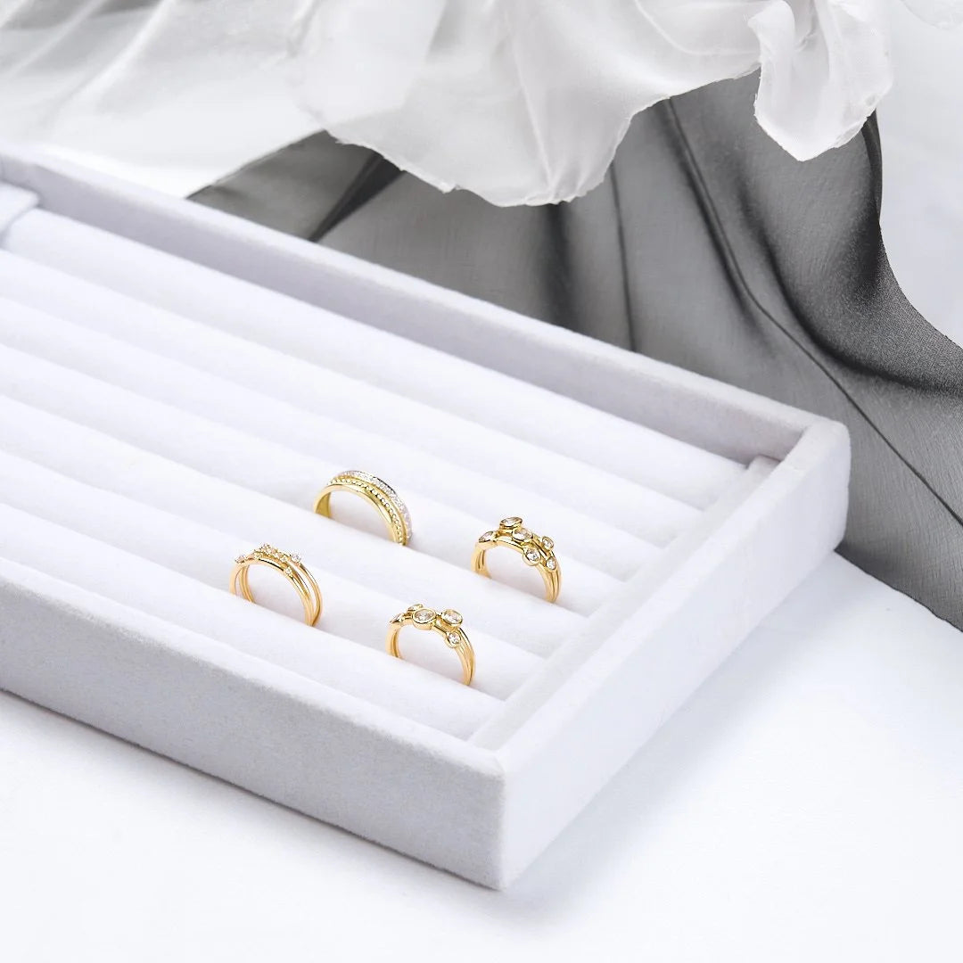 9ct Gold Six Stone Gold Ring
