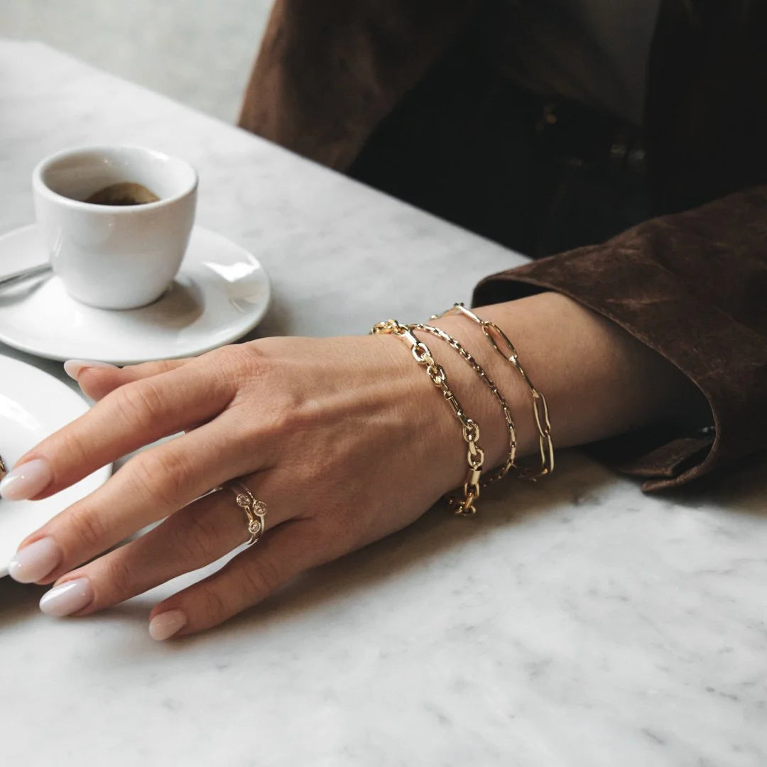 9ct Sleek Link Bracelet