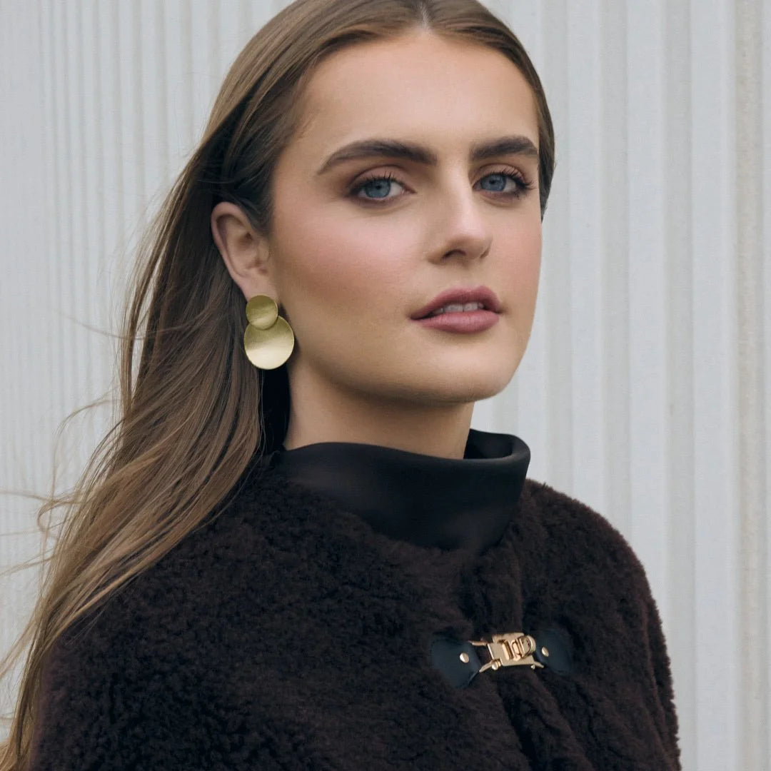Double Disc Earring