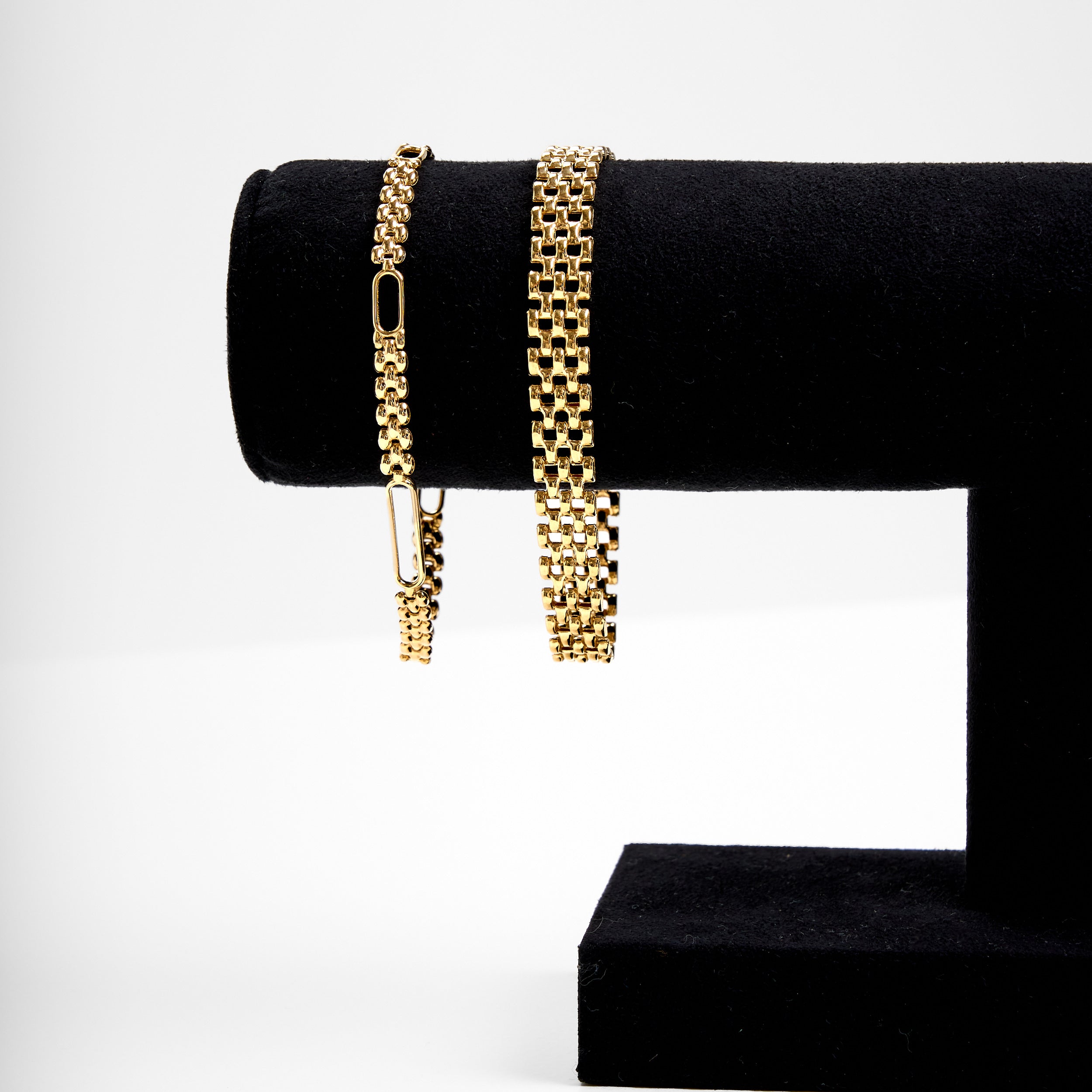 9ct Linked Timepiece Bracelet