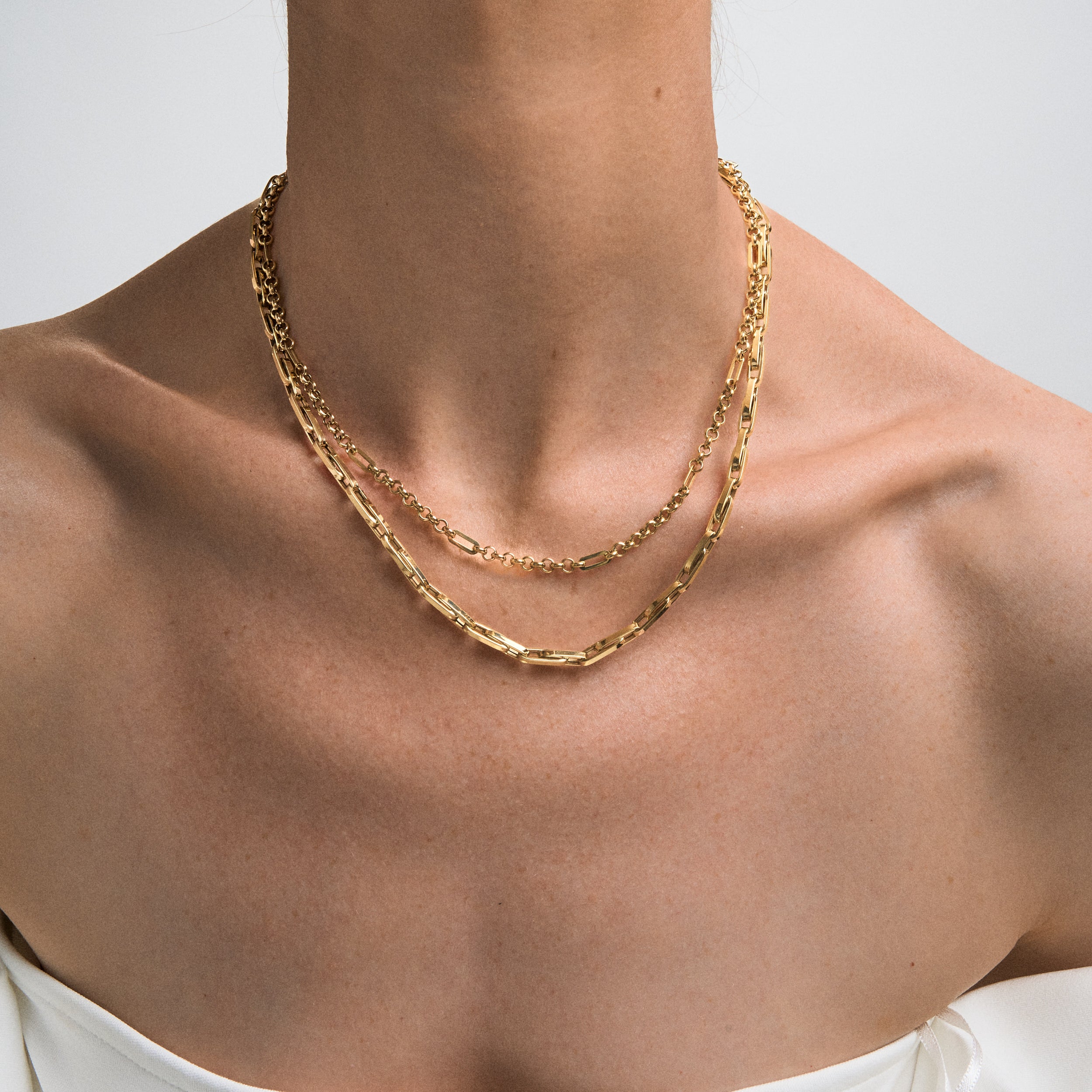 9ct Signature Link Necklace