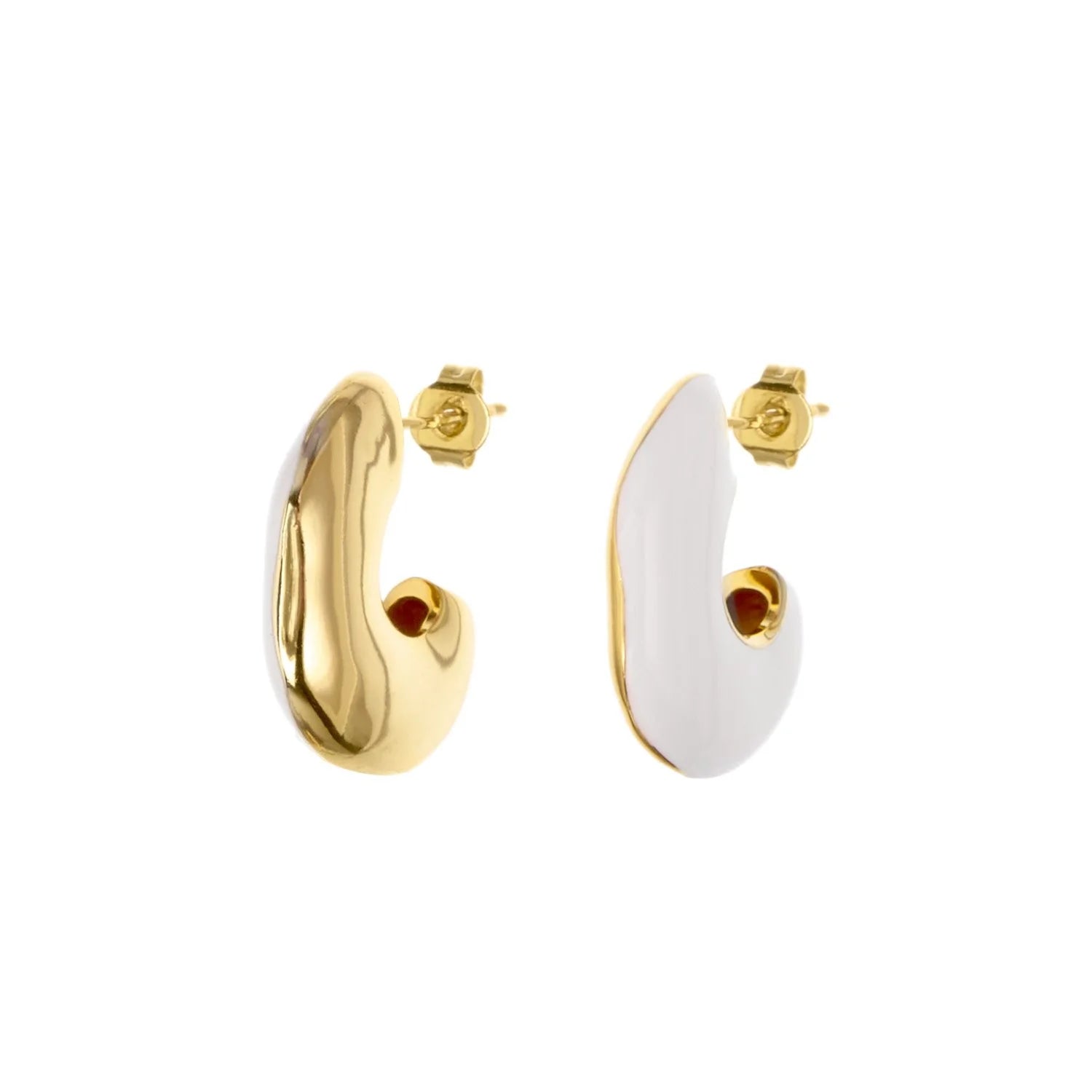 White Enamel Hoop