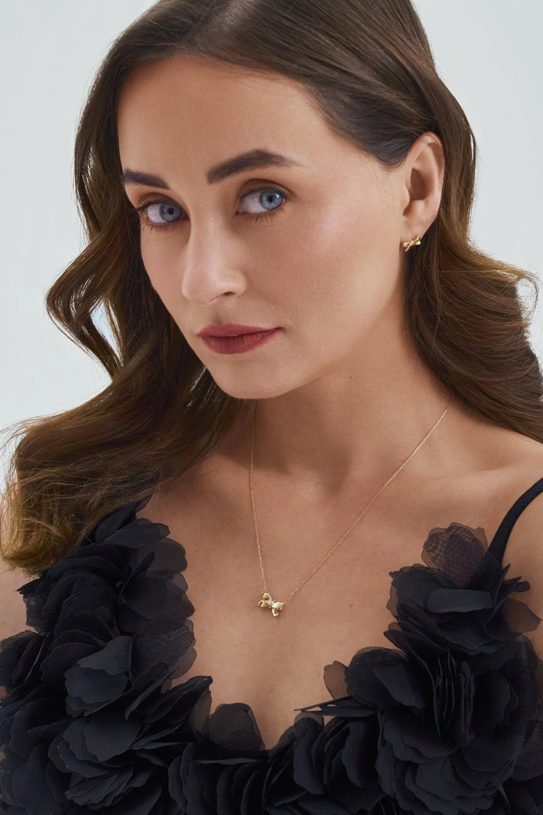 9ct Gold Ribbon Necklace