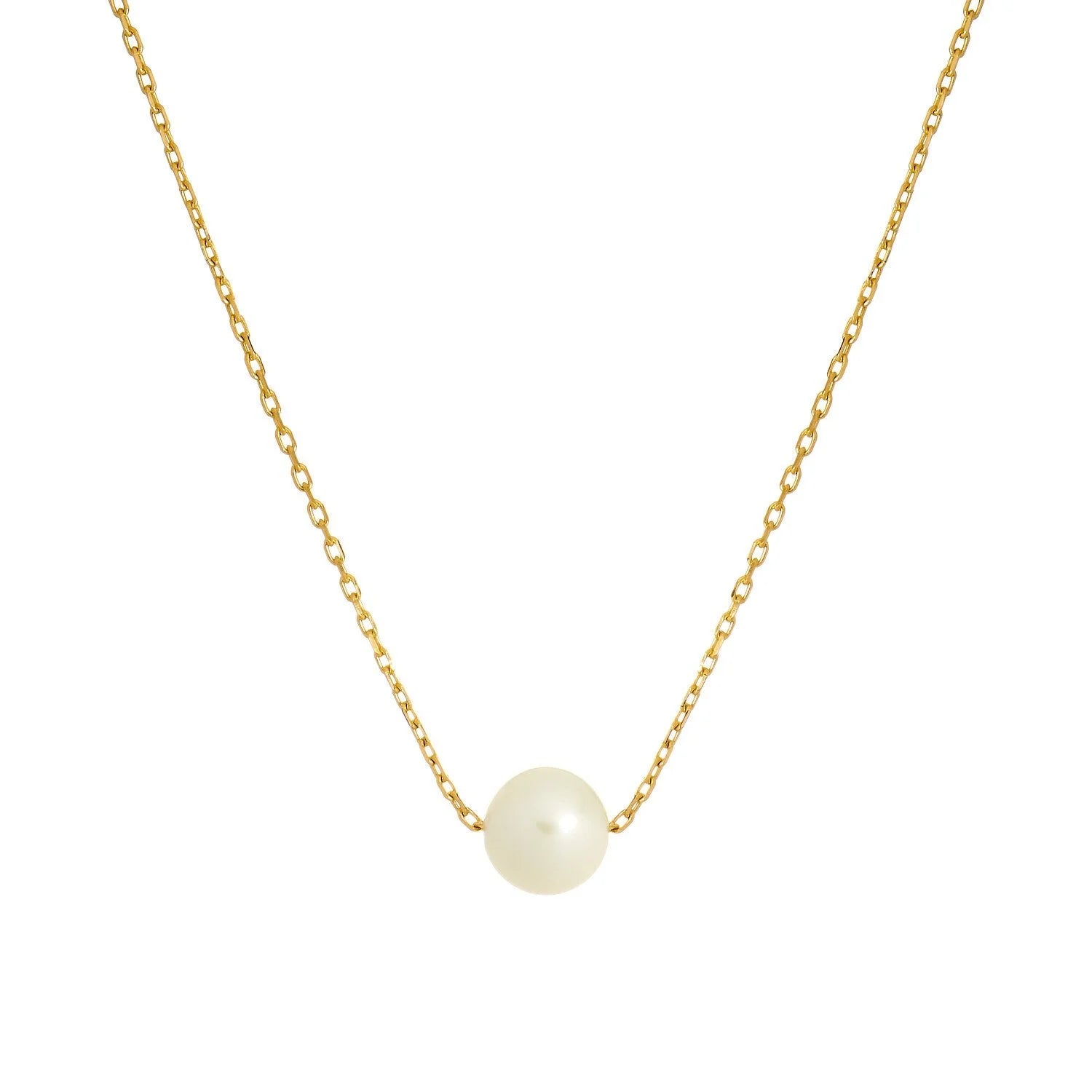 9ct Gold Pearl Pendant